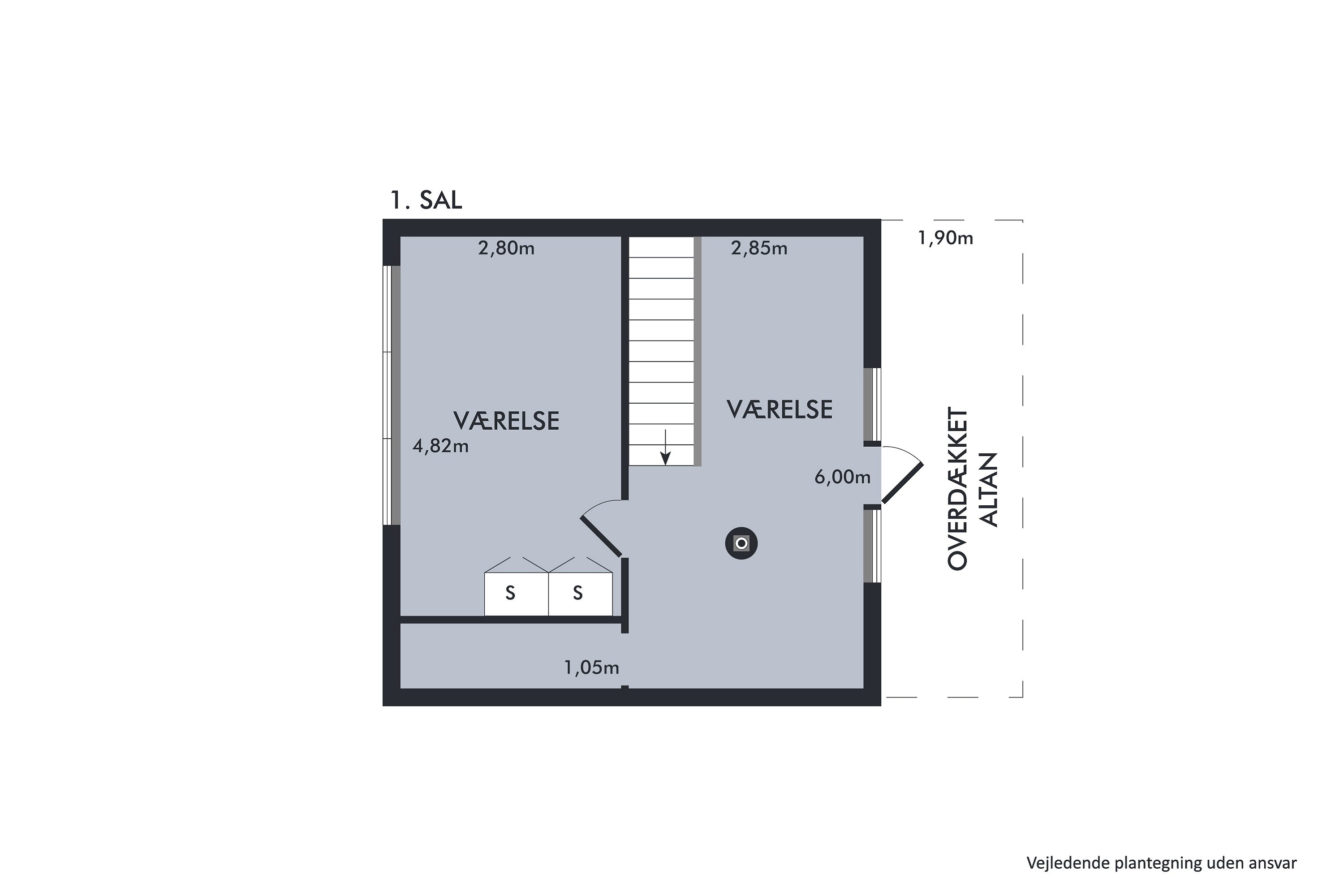 Plantegninger billede af Møllevænget 5, Øster Hurup, 9560 Hadsund