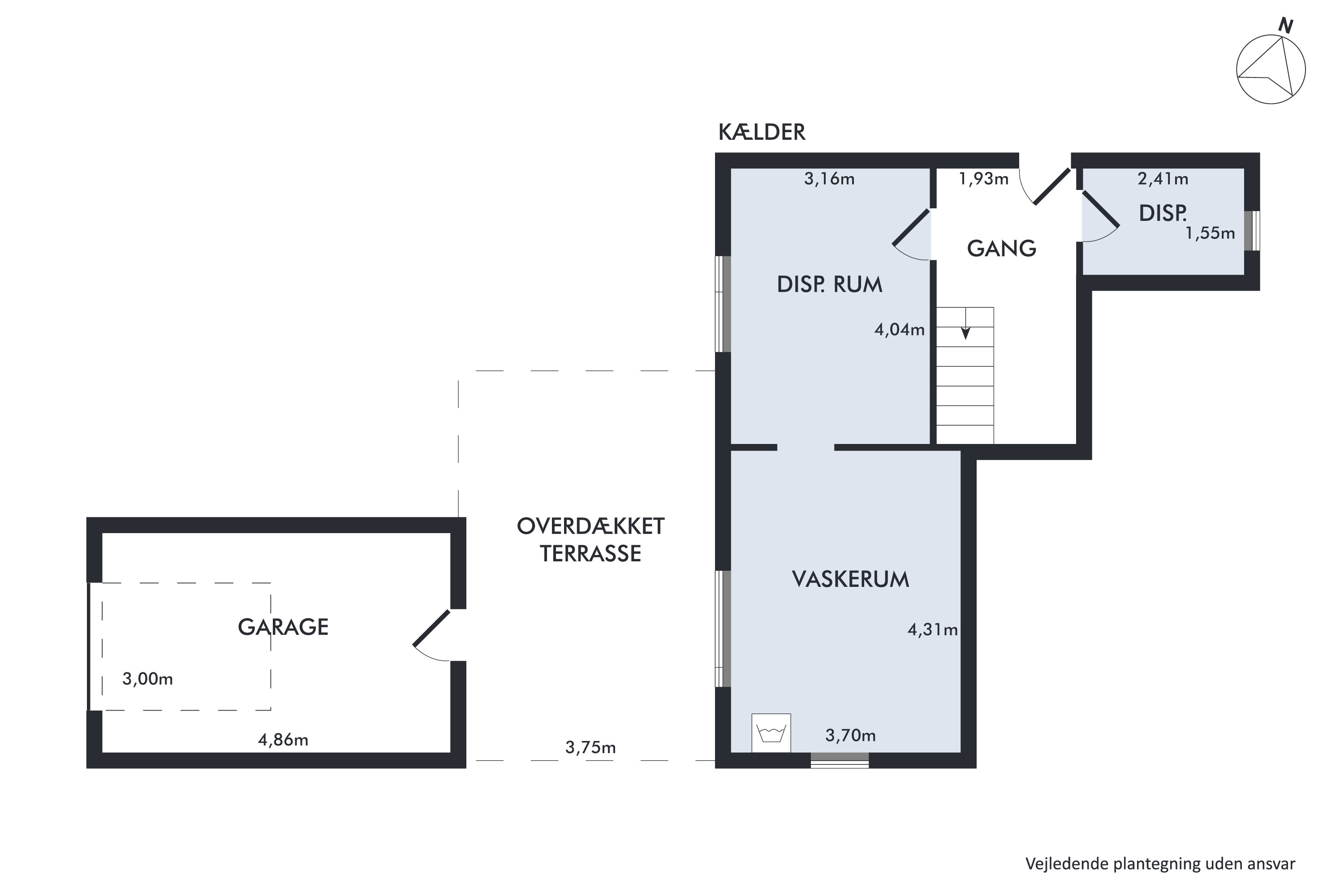 Plantegninger billede af Tindbæk Byvej 11, Tindbæk, 8830 Tjele