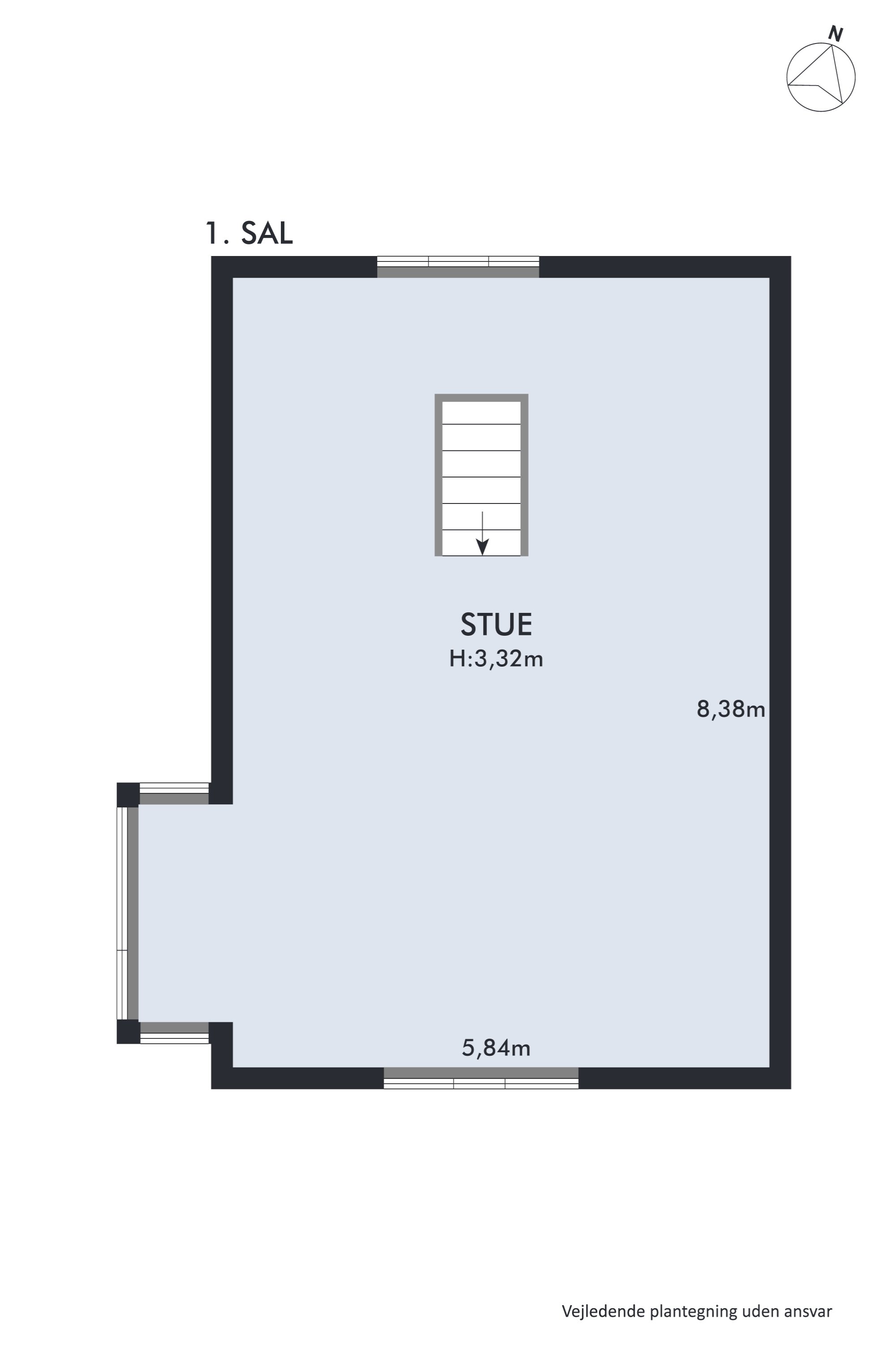 Plantegninger billede af Tindbæk Byvej 11, Tindbæk, 8830 Tjele