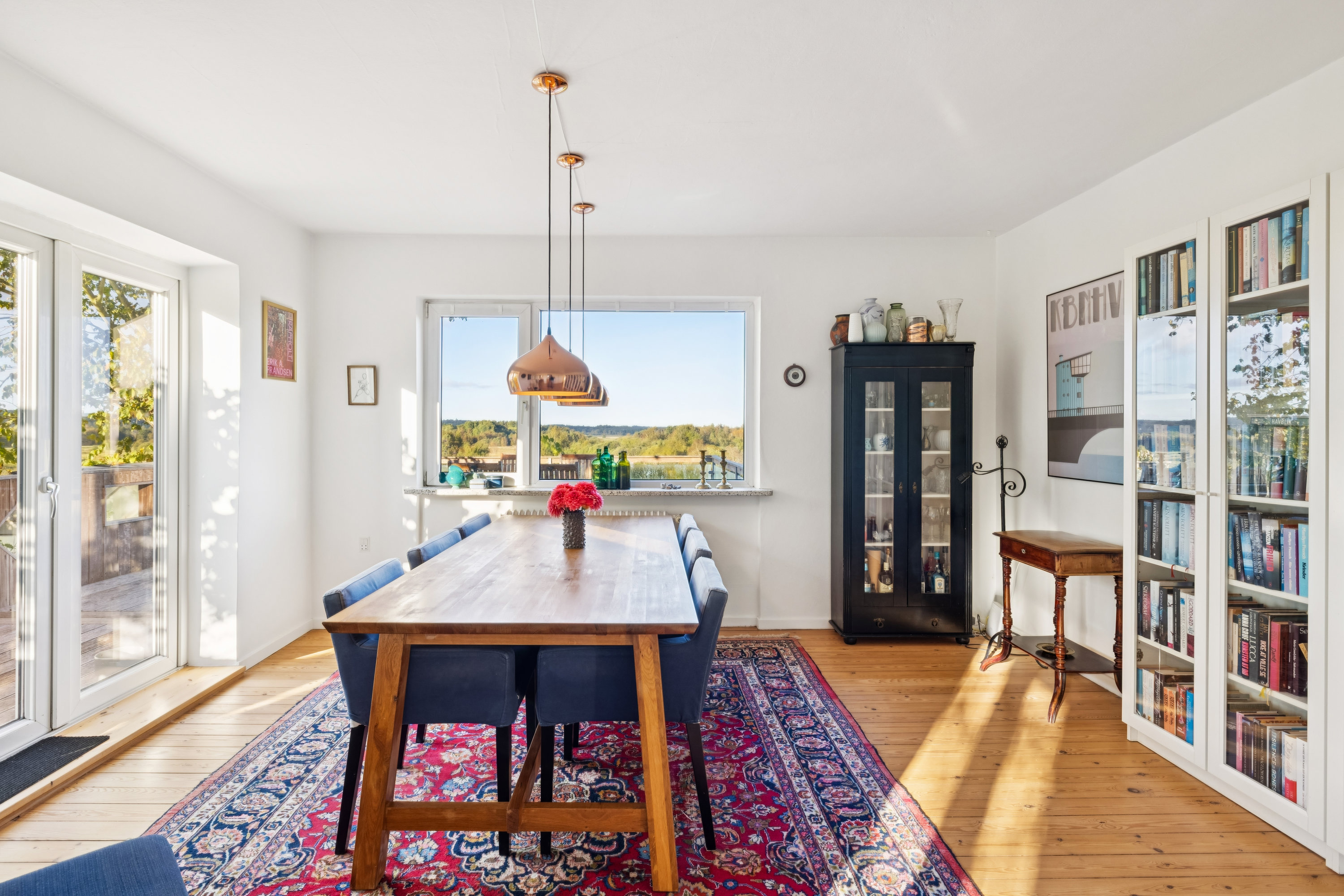 Fremhævet stue billede i fuldskærmstilstand. Billede af Tindbæk Byvej 11, Tindbæk, 8830 Tjele