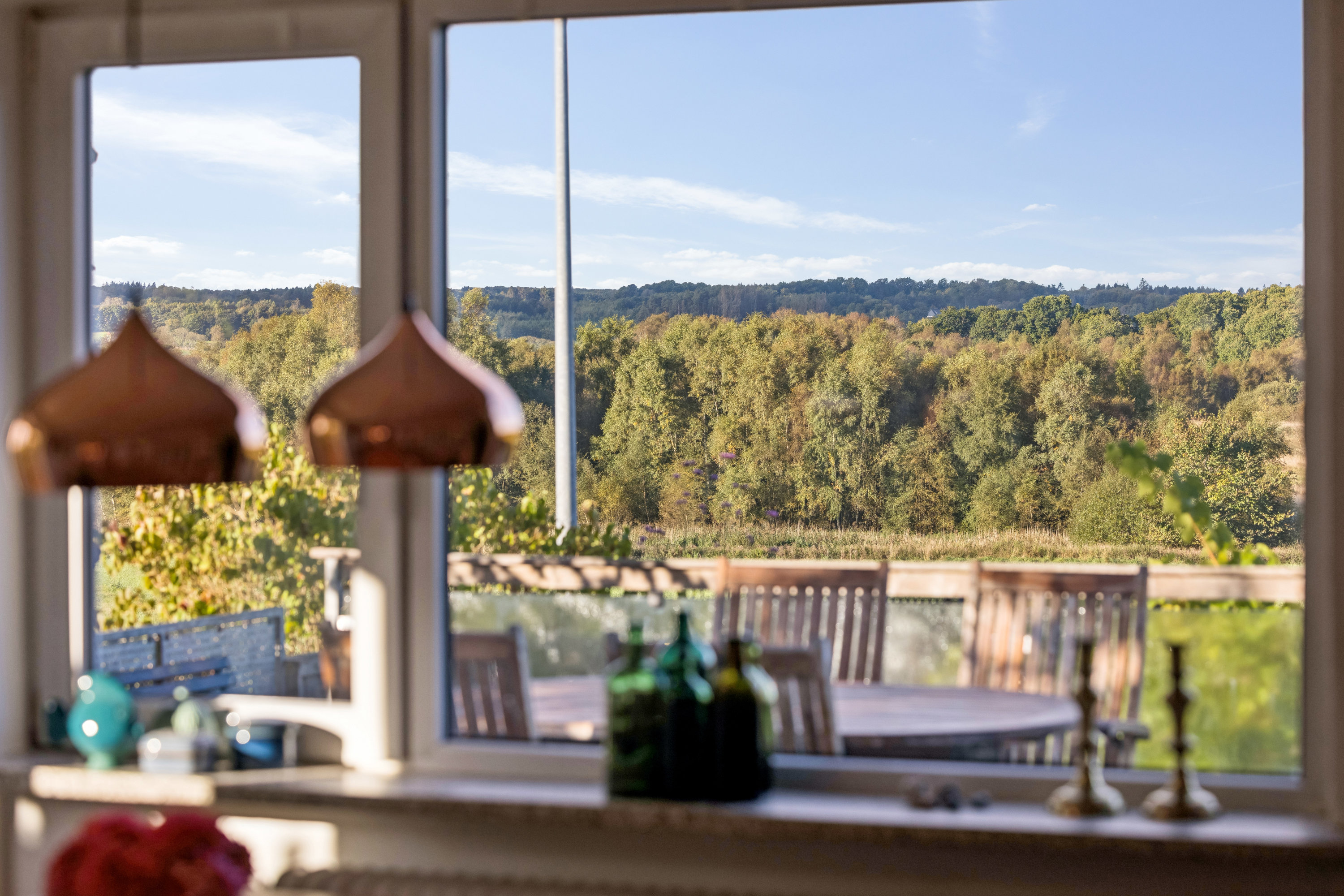 Fremhævet altan billede i fuldskærmstilstand. Billede af Tindbæk Byvej 11, Tindbæk, 8830 Tjele