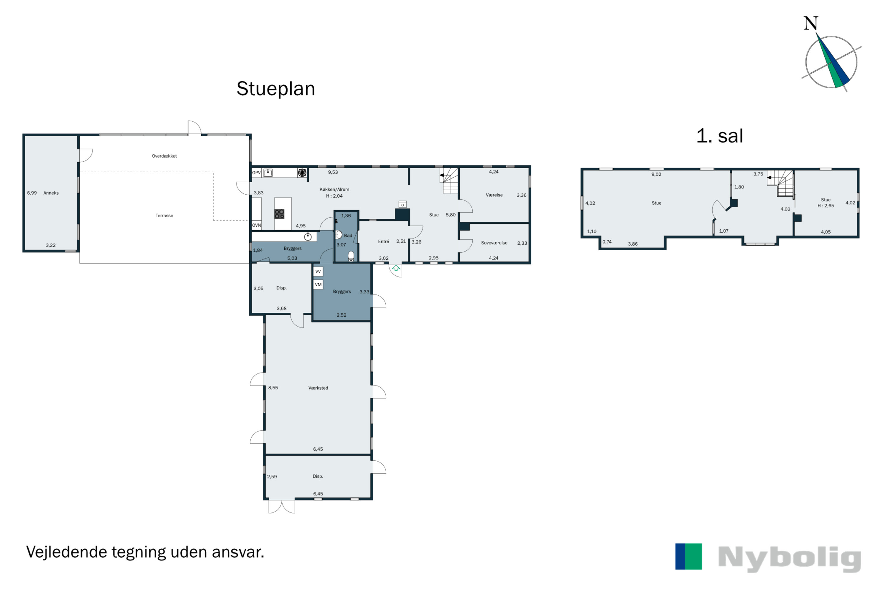 Plantegninger billede af Slagelse Landevej 141, 4241 Vemmelev