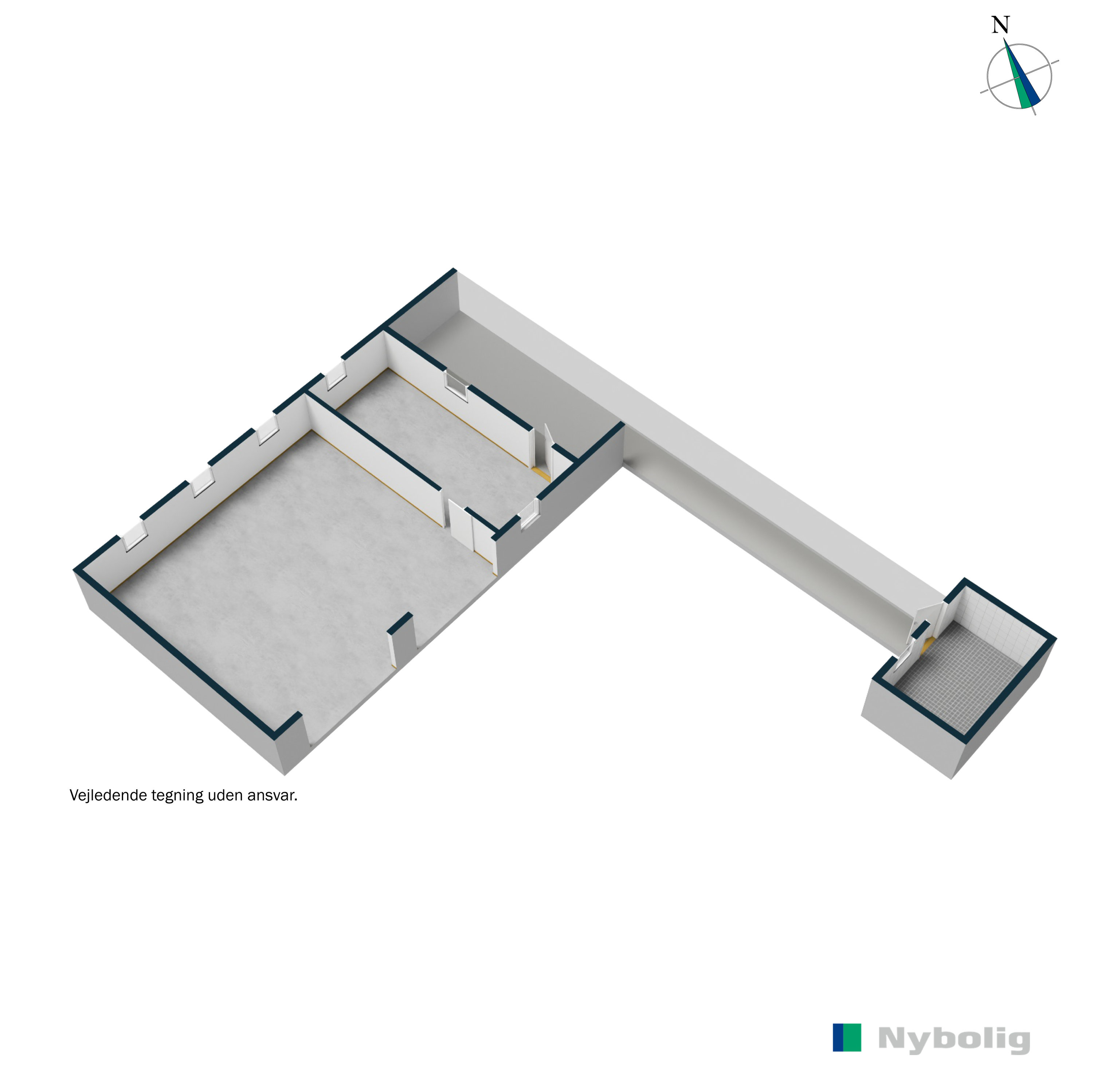 Plantegninger billede af Bjerget 20, 6800 Varde