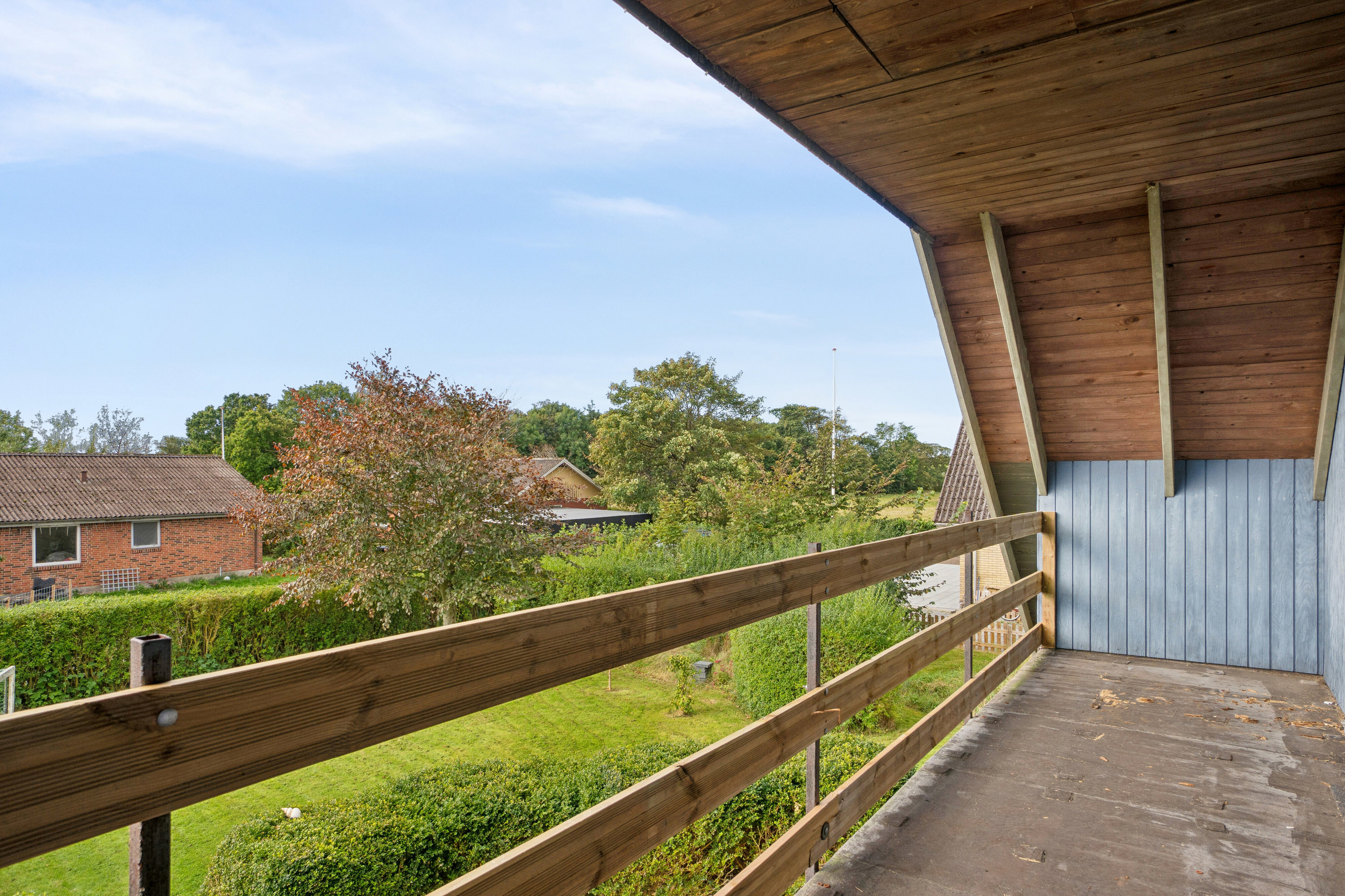 Fremhævet altan billede i fuldskærmstilstand. Billede af Skipperkrogen 10, Øsløs, 7742 Vesløs