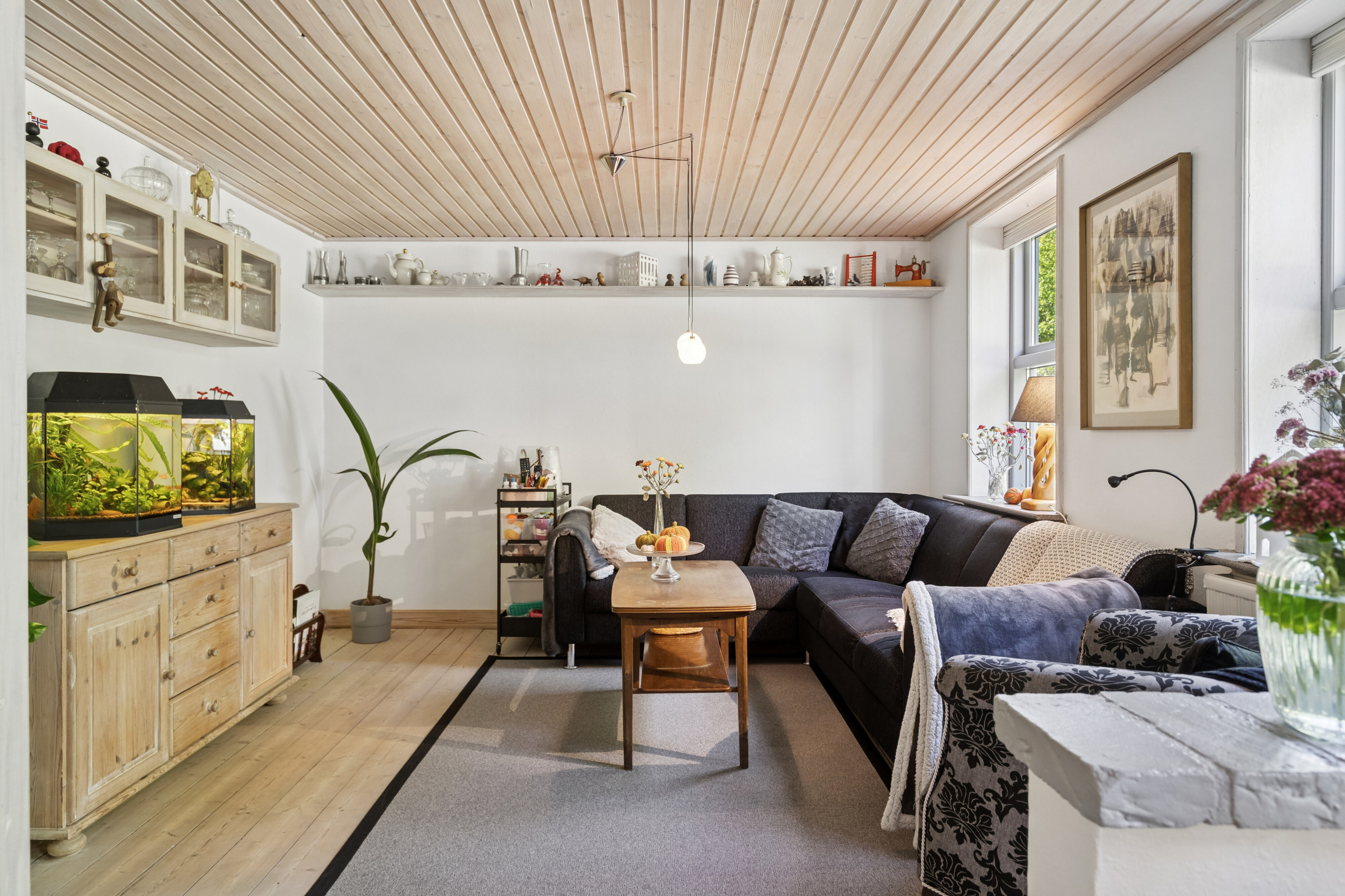 Fremhævet stue billede i fuldskærmstilstand. Billede af Faaborgvej 386, Dyrup, 5250 Odense SV