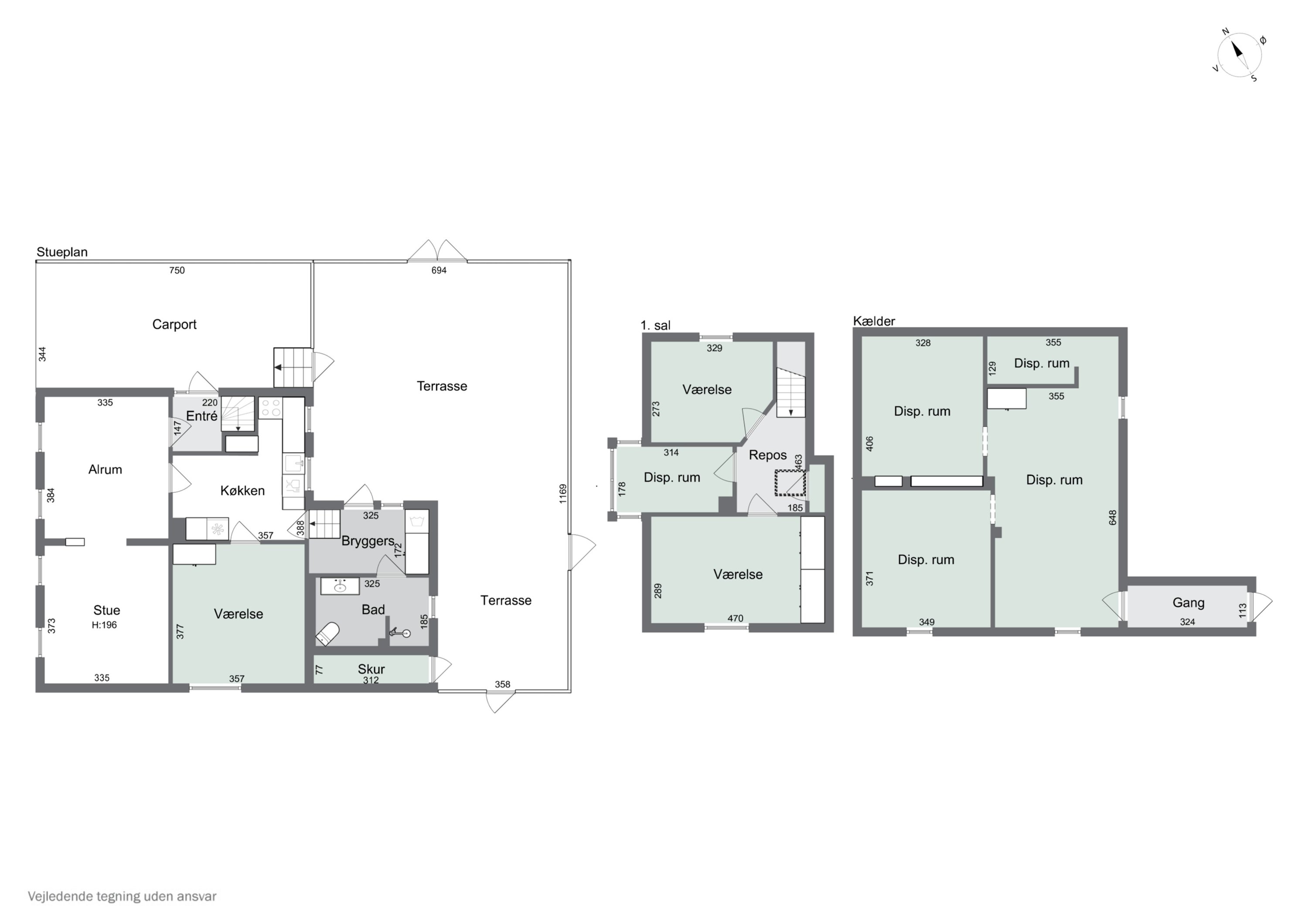 Plantegninger billede af Faaborgvej 386, Dyrup, 5250 Odense SV
