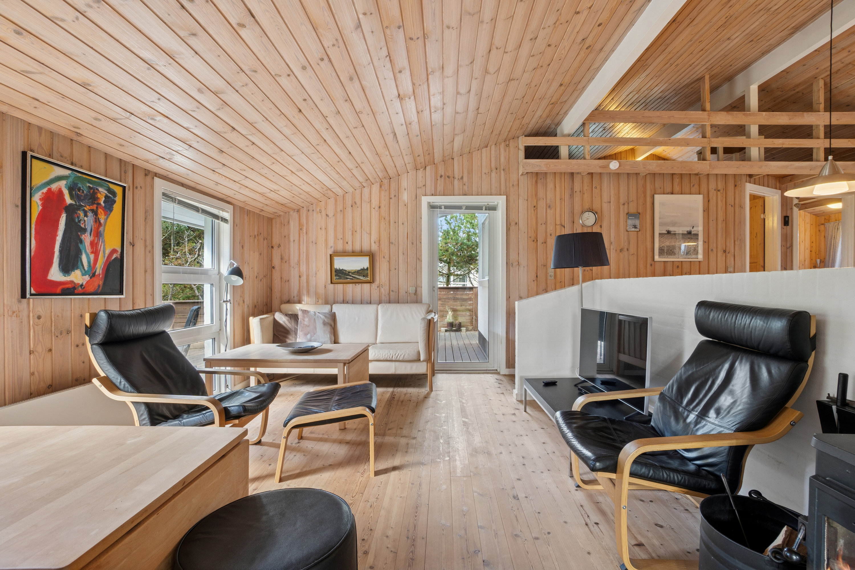 Fremhævet stue billede i fuldskærmstilstand. Billede af Ørhagevej 4, Klitmøller, 7700 Thisted