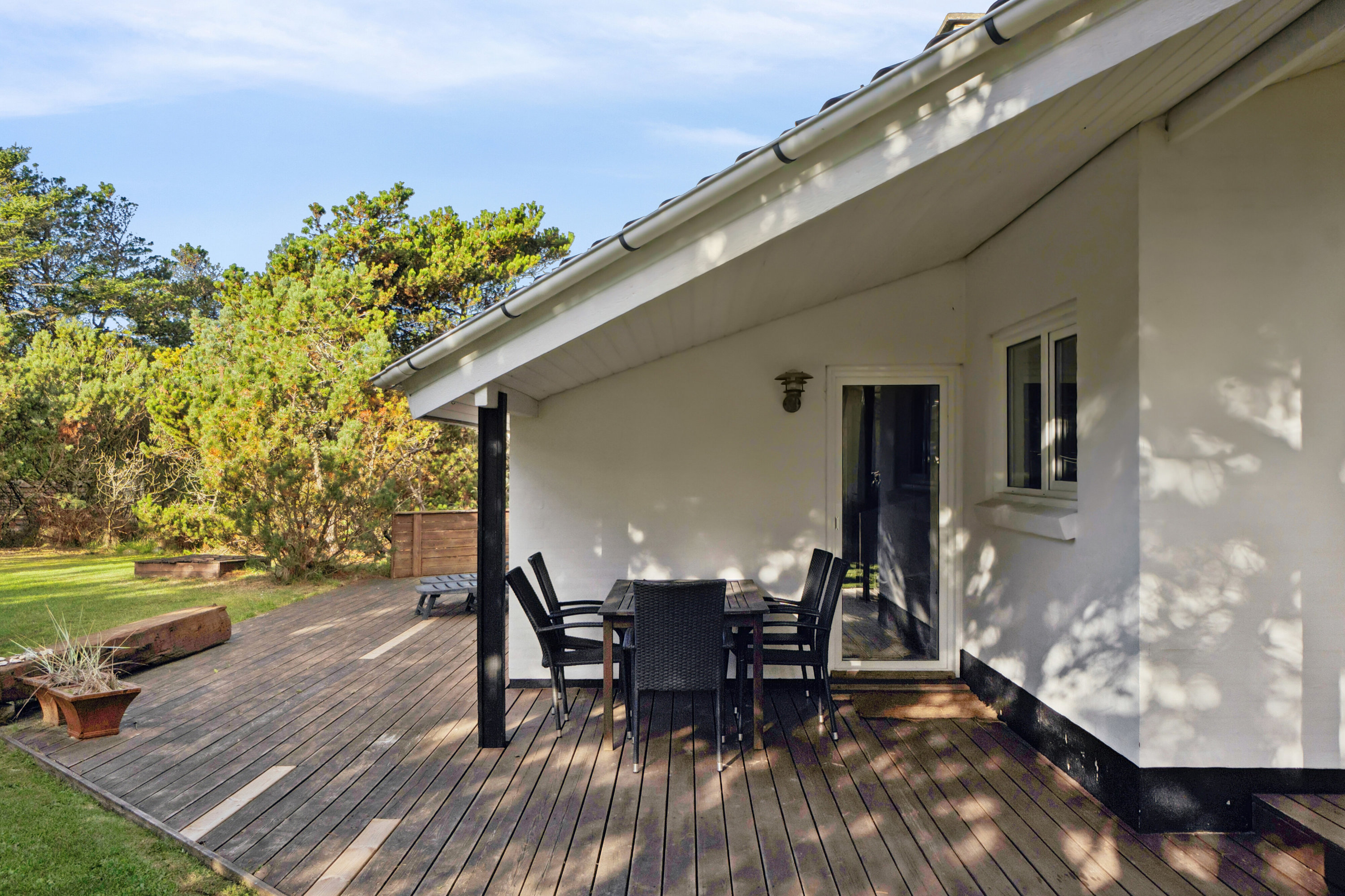 Fremhævet overdækket terrasse billede i fuldskærmstilstand. Billede af Ørhagevej 4, Klitmøller, 7700 Thisted