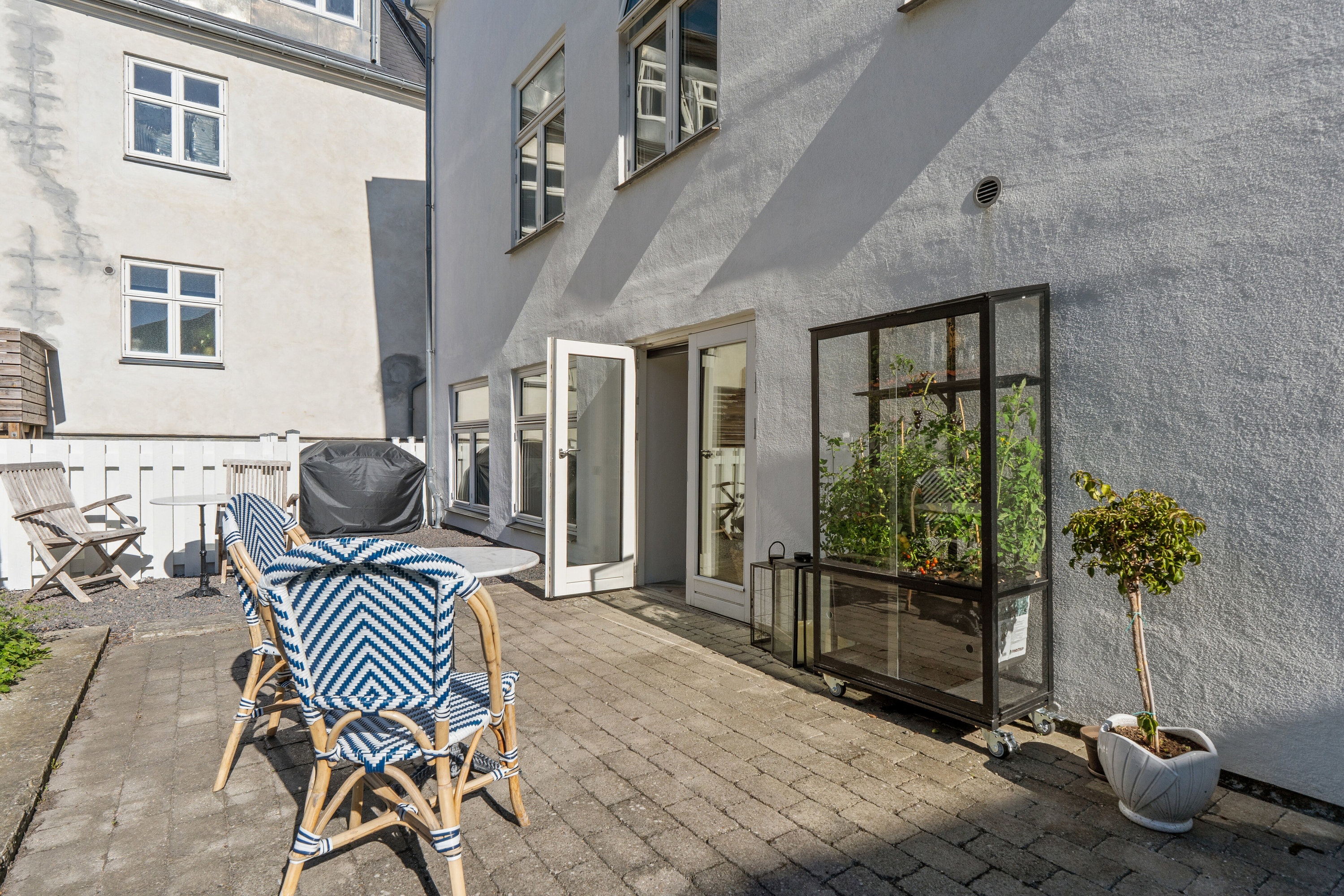 Villa: Terrasse på Biens Allé 8A, 2300 København S
