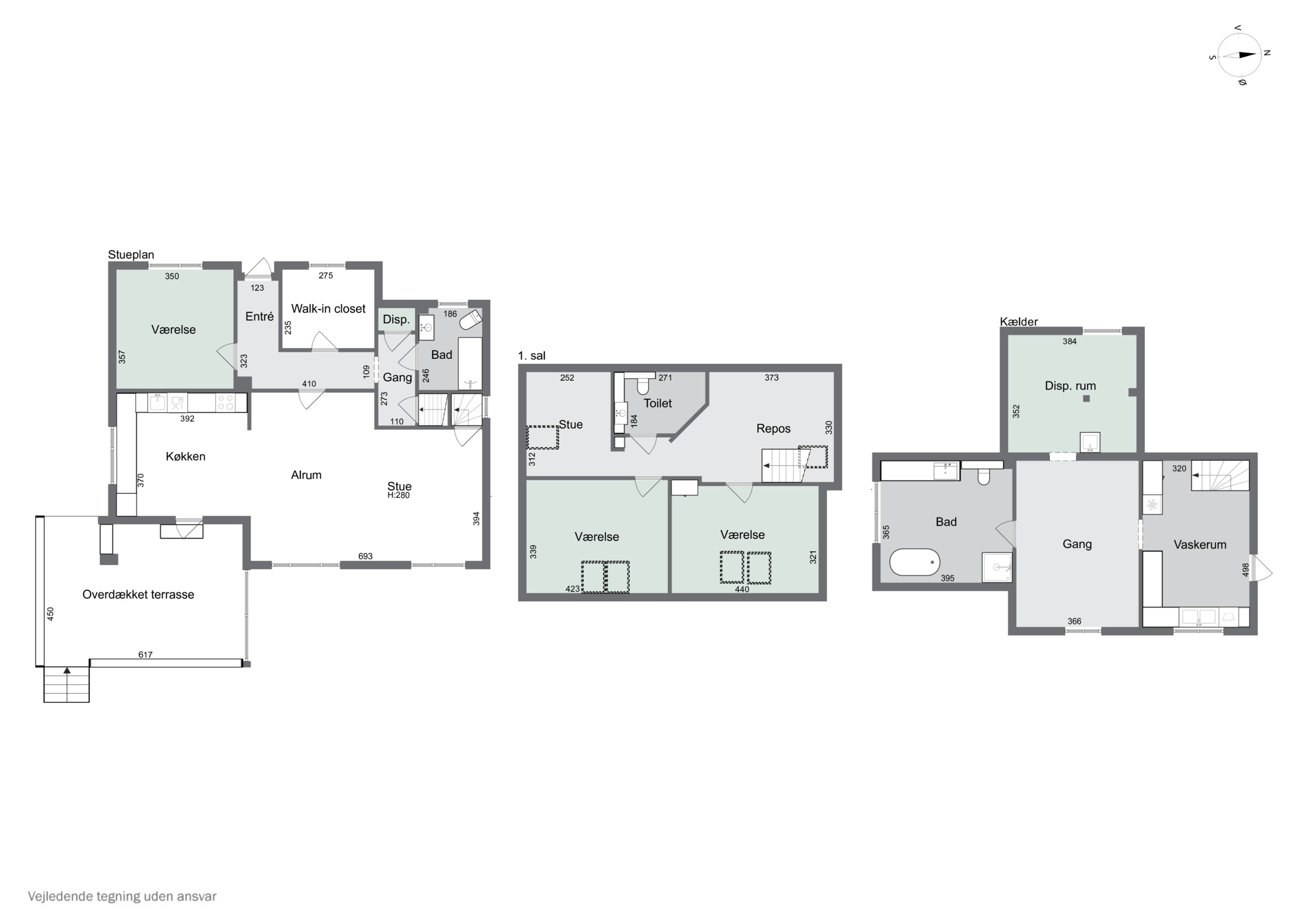 Plantegninger billede af Voldumvej 14, 2610 Rødovre
