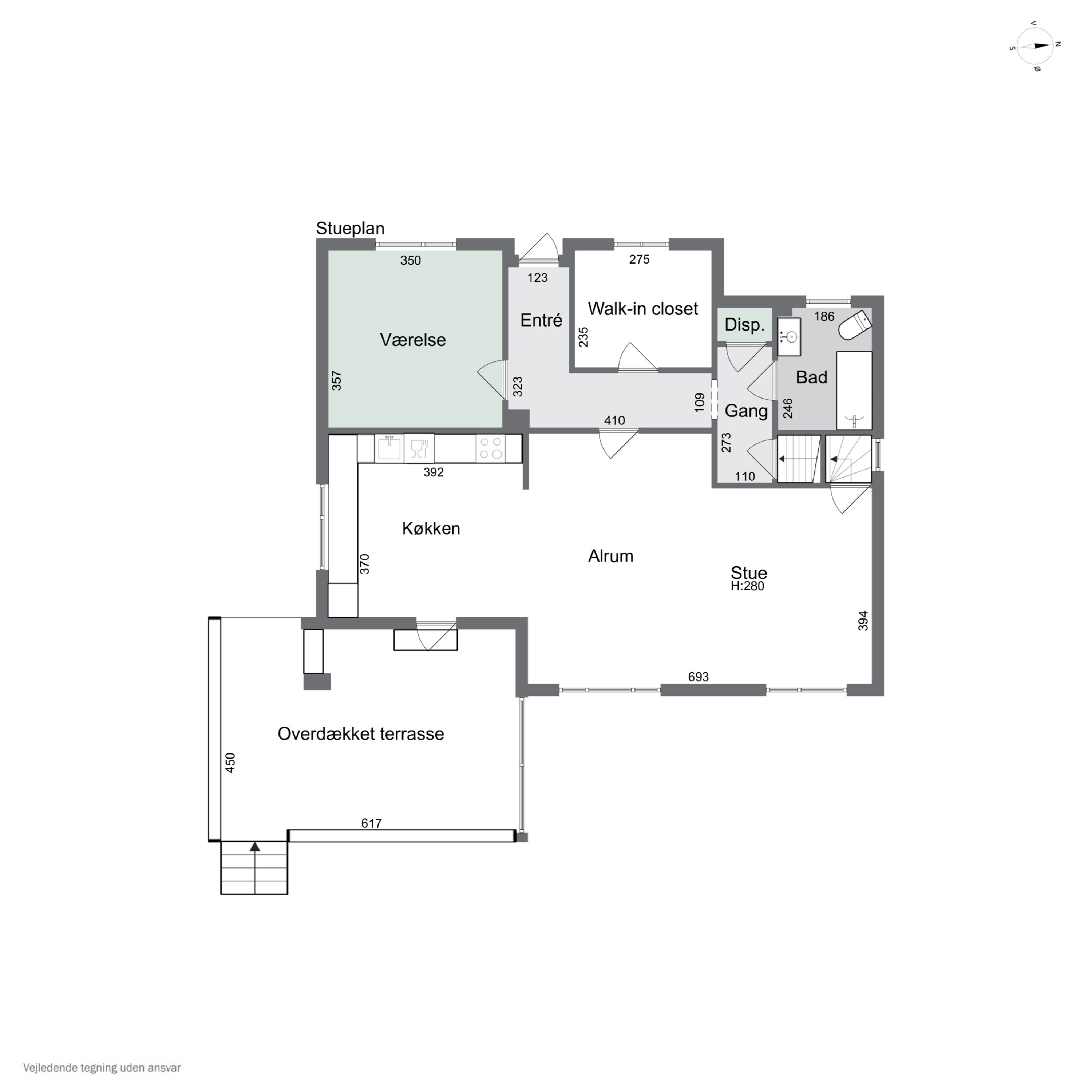 Plantegninger billede af Voldumvej 14, 2610 Rødovre