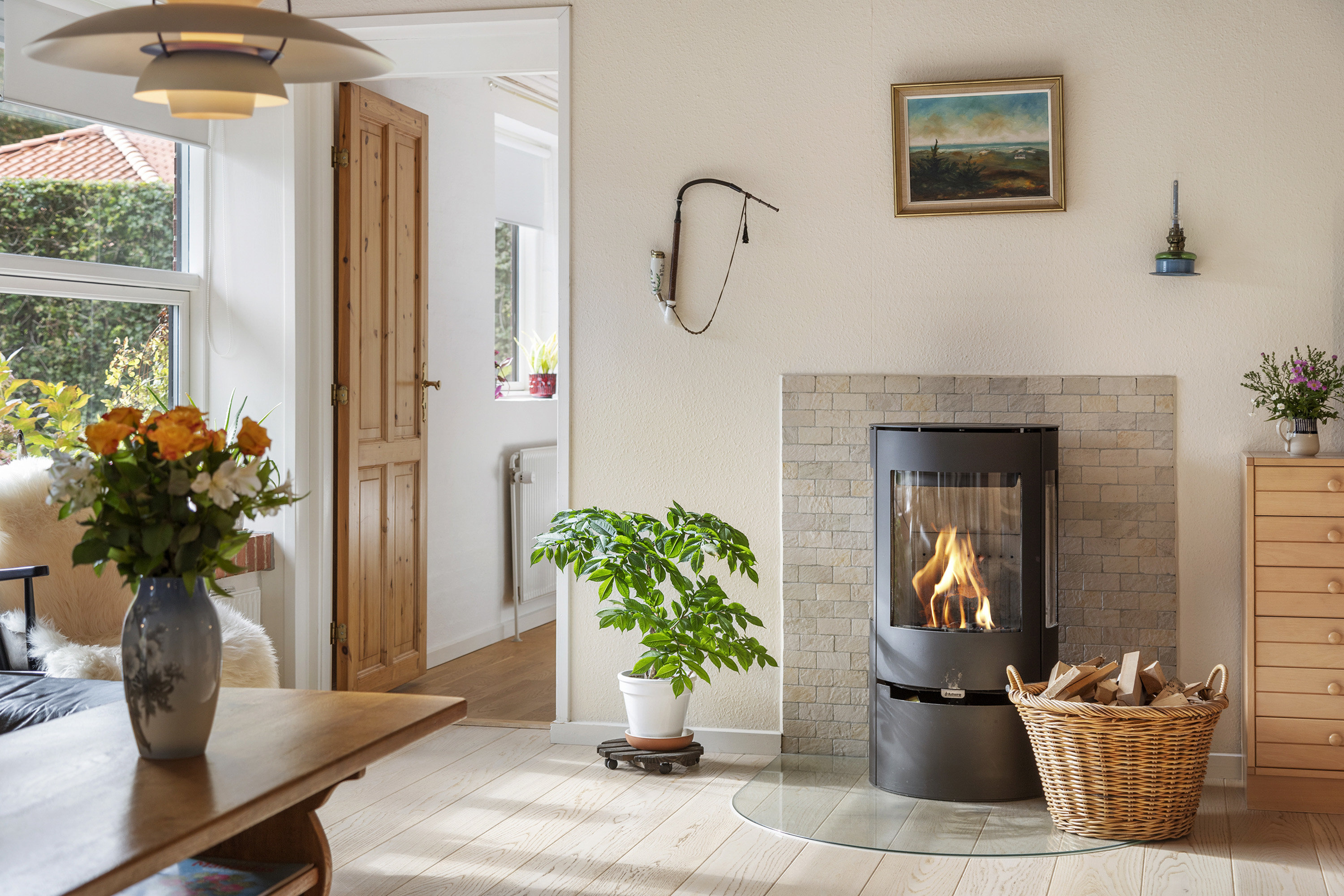 Fremhævet stue billede i fuldskærmstilstand. Billede af Storebæltsvej 12, 9700 Brønderslev