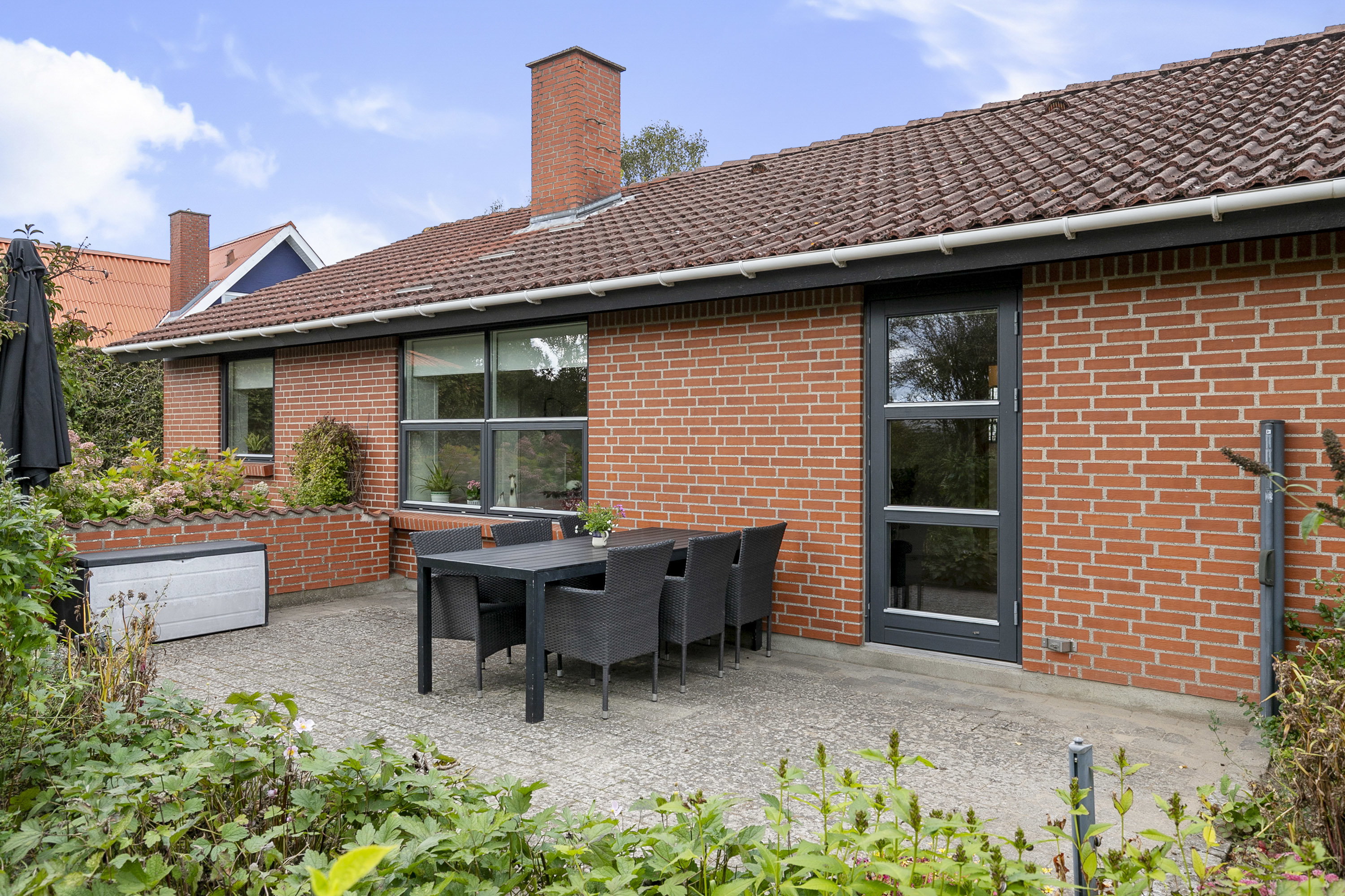 Fremhævet terrasse billede i fuldskærmstilstand. Billede af Storebæltsvej 12, 9700 Brønderslev