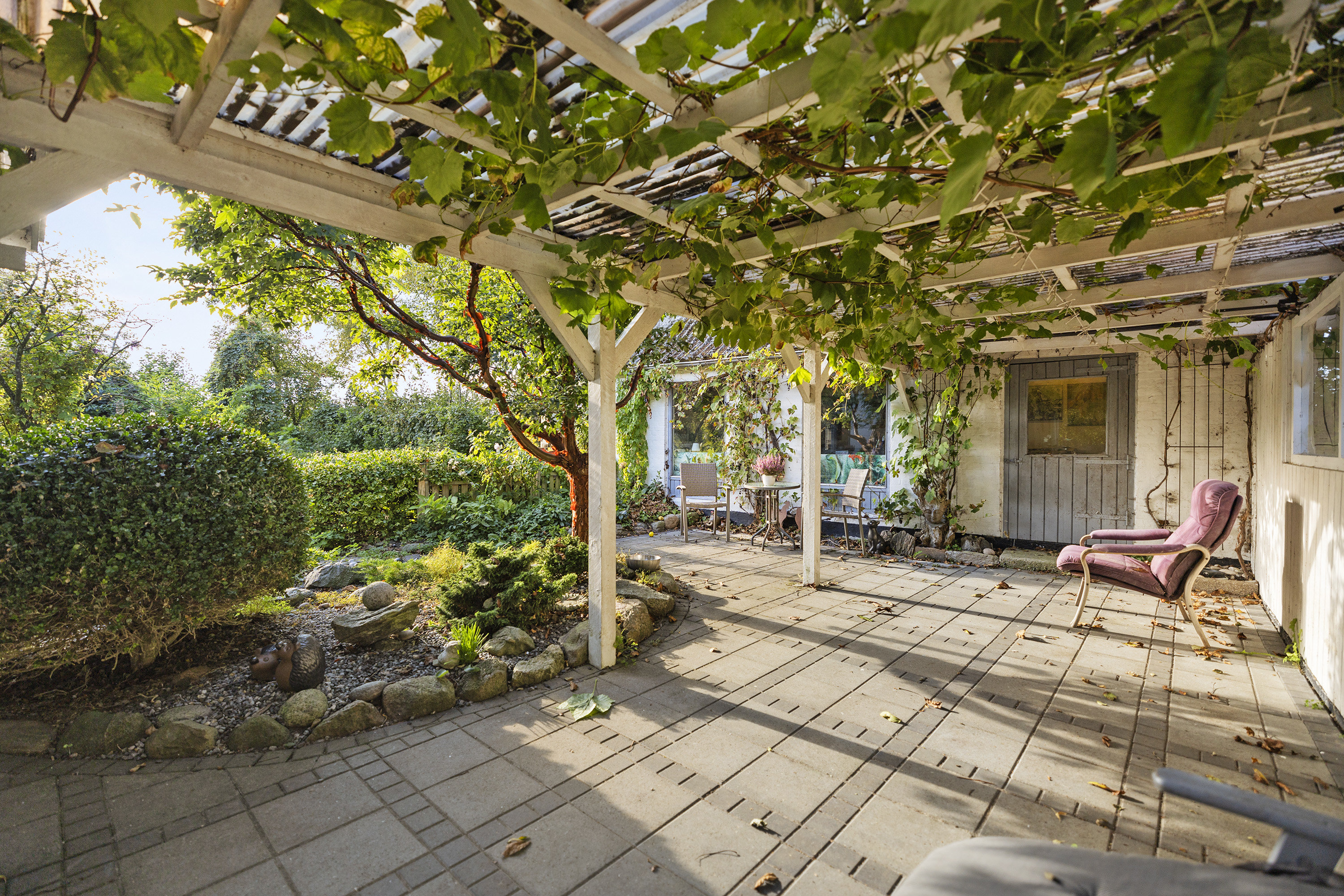 Fremhævet terrasse billede i fuldskærmstilstand. Billede af Slagelse Landevej 141, 4241 Vemmelev