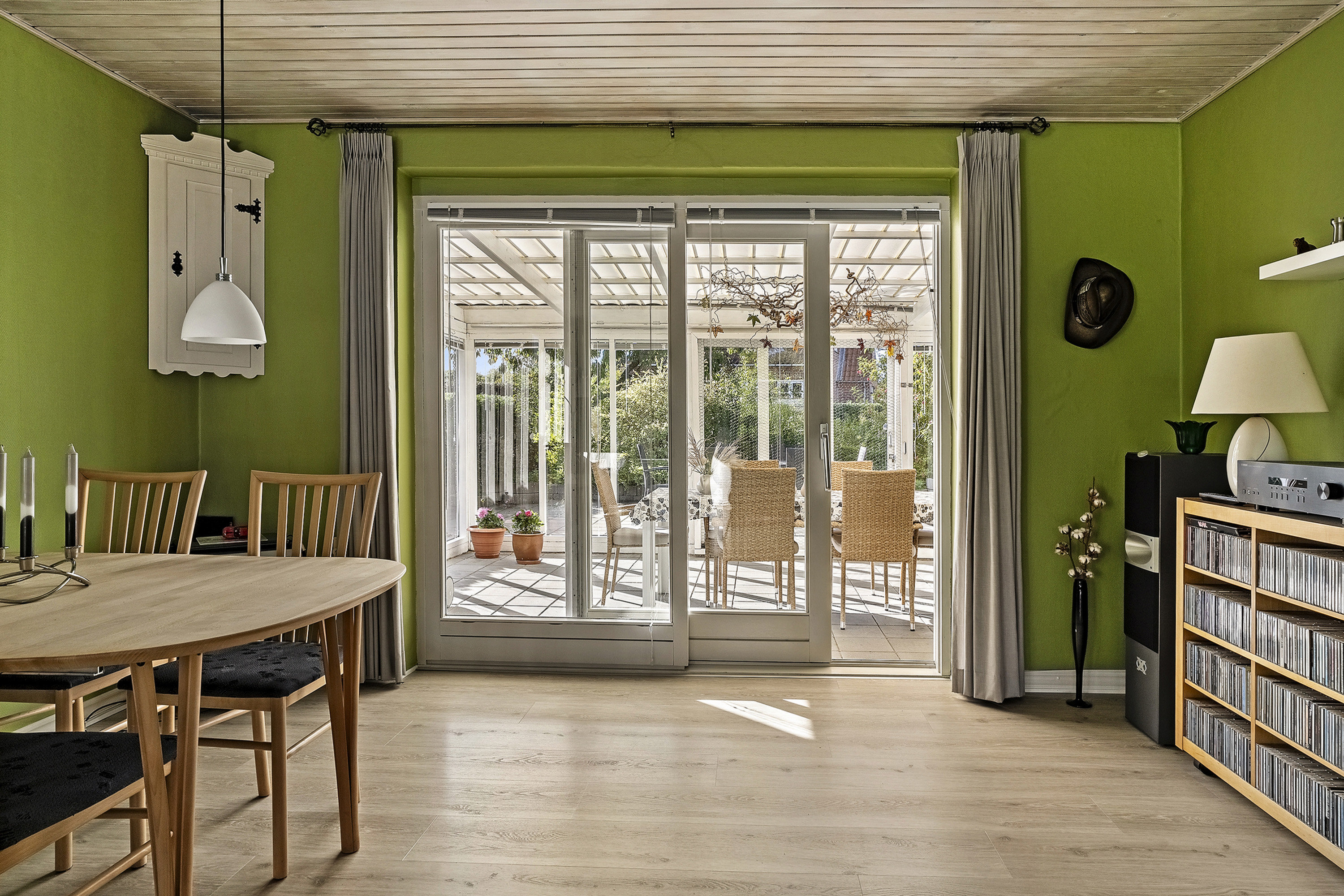 Fremhævet spisestue billede i fuldskærmstilstand. Billede af Oensvej 17, 8700 Horsens