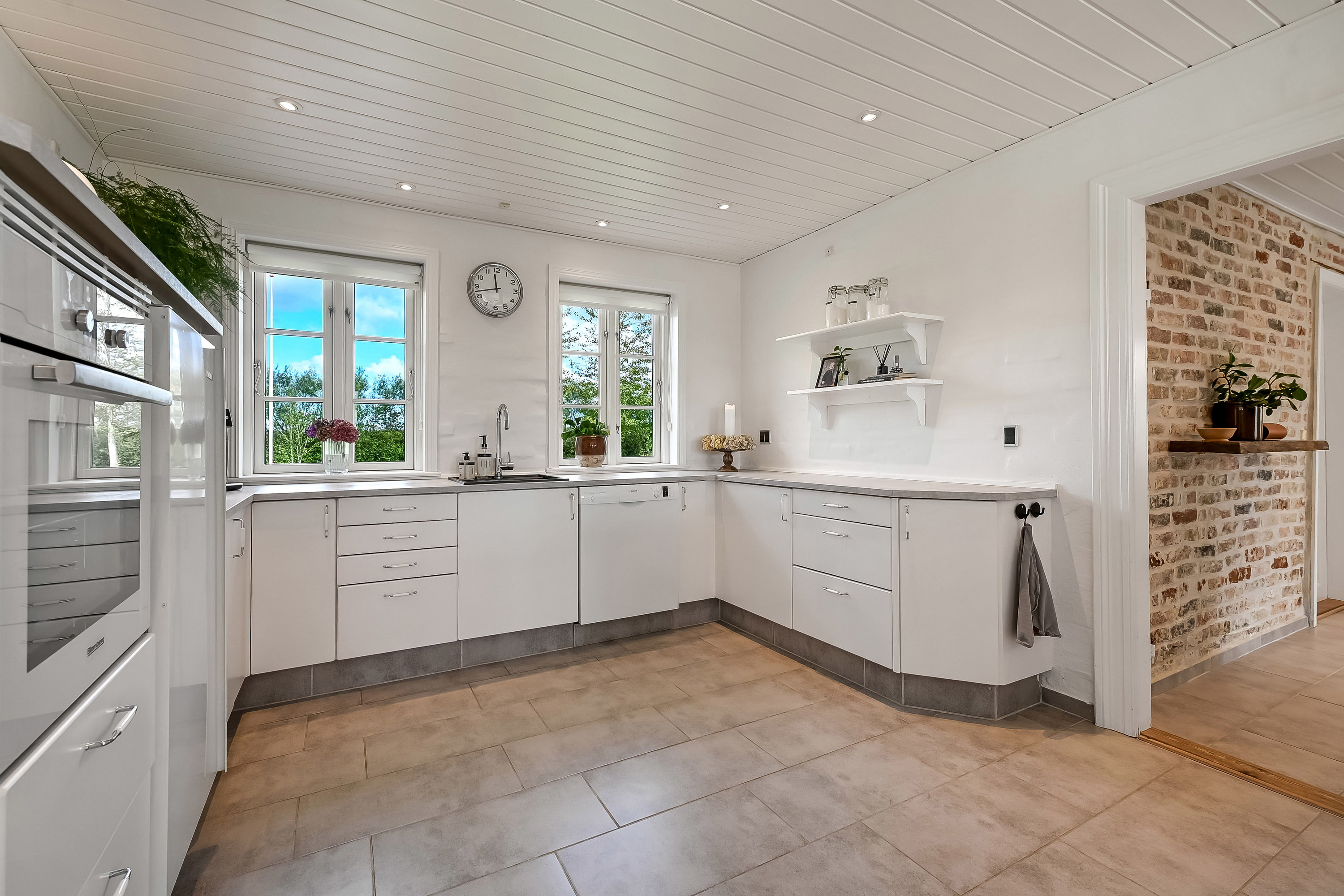 Fremhævet køkken billede i fuldskærmstilstand. Billede af Agergårdvej 10, Vejrum, 7600 Struer