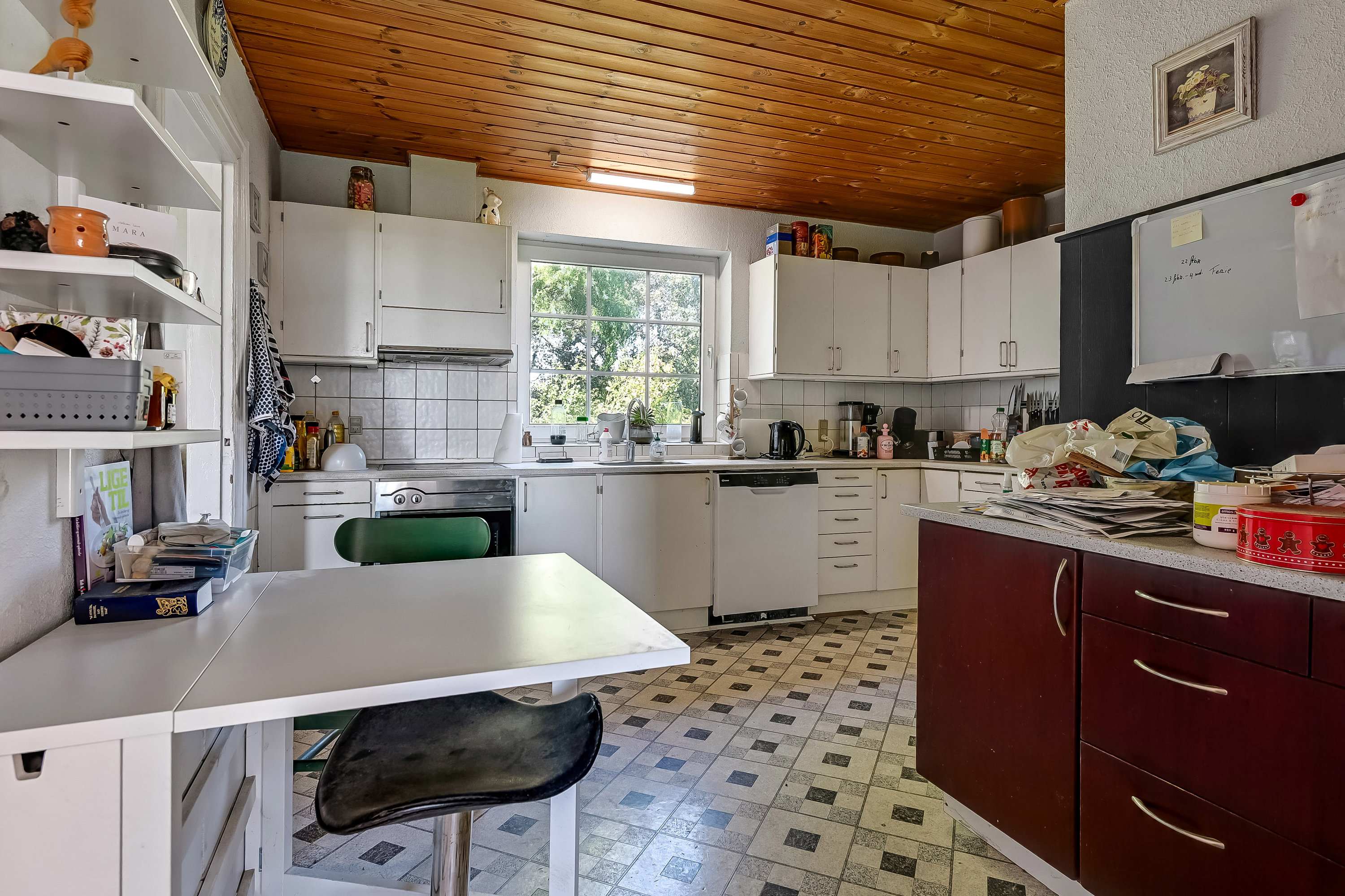 Fremhævet køkken billede i fuldskærmstilstand. Billede af Bækbyvej 7, Skalstrup, 7570 Vemb