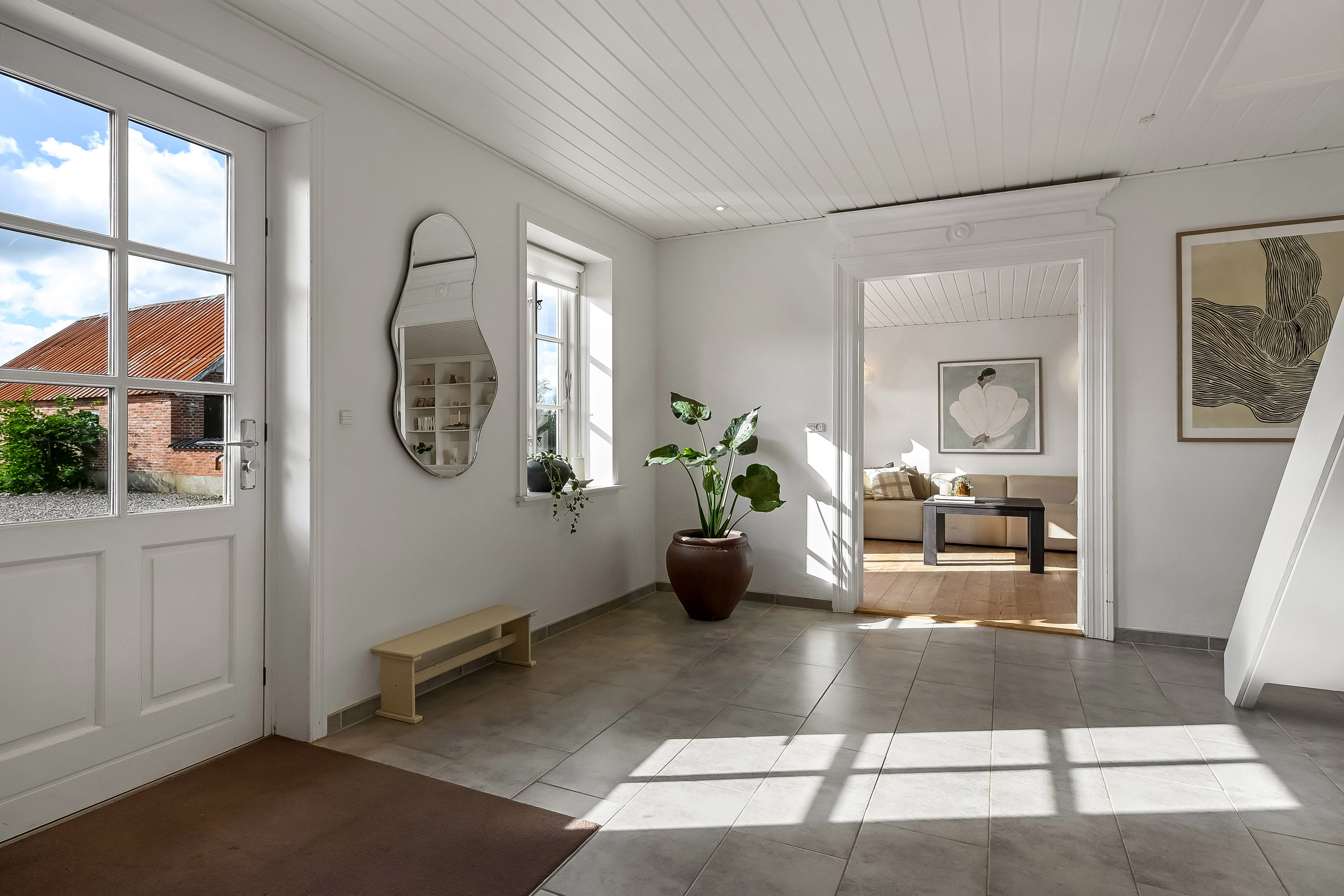 Fremhævet stue billede i fuldskærmstilstand. Billede af Agergårdvej 10, Vejrum, 7600 Struer