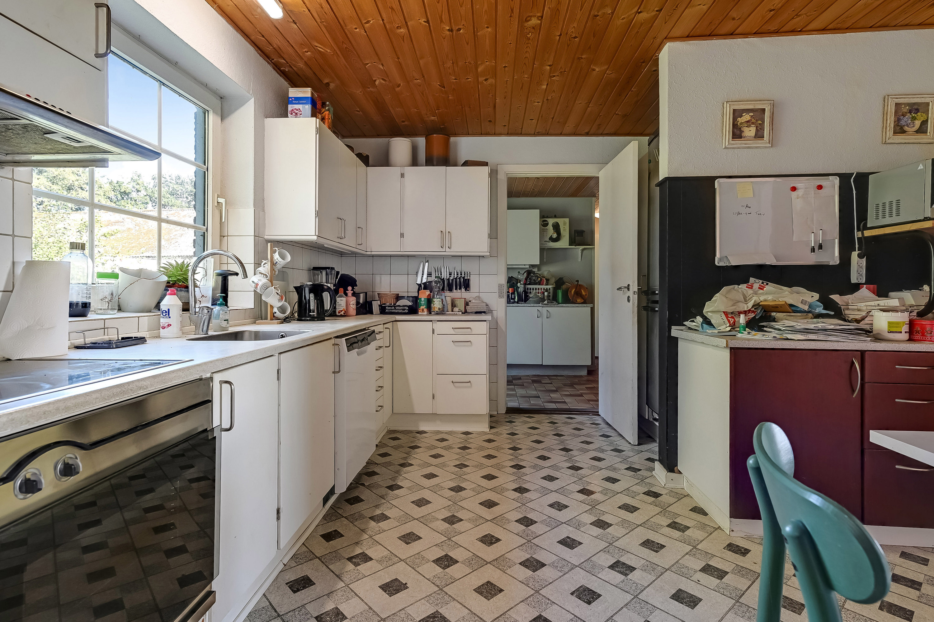 Fremhævet køkken billede i fuldskærmstilstand. Billede af Bækbyvej 7, Skalstrup, 7570 Vemb