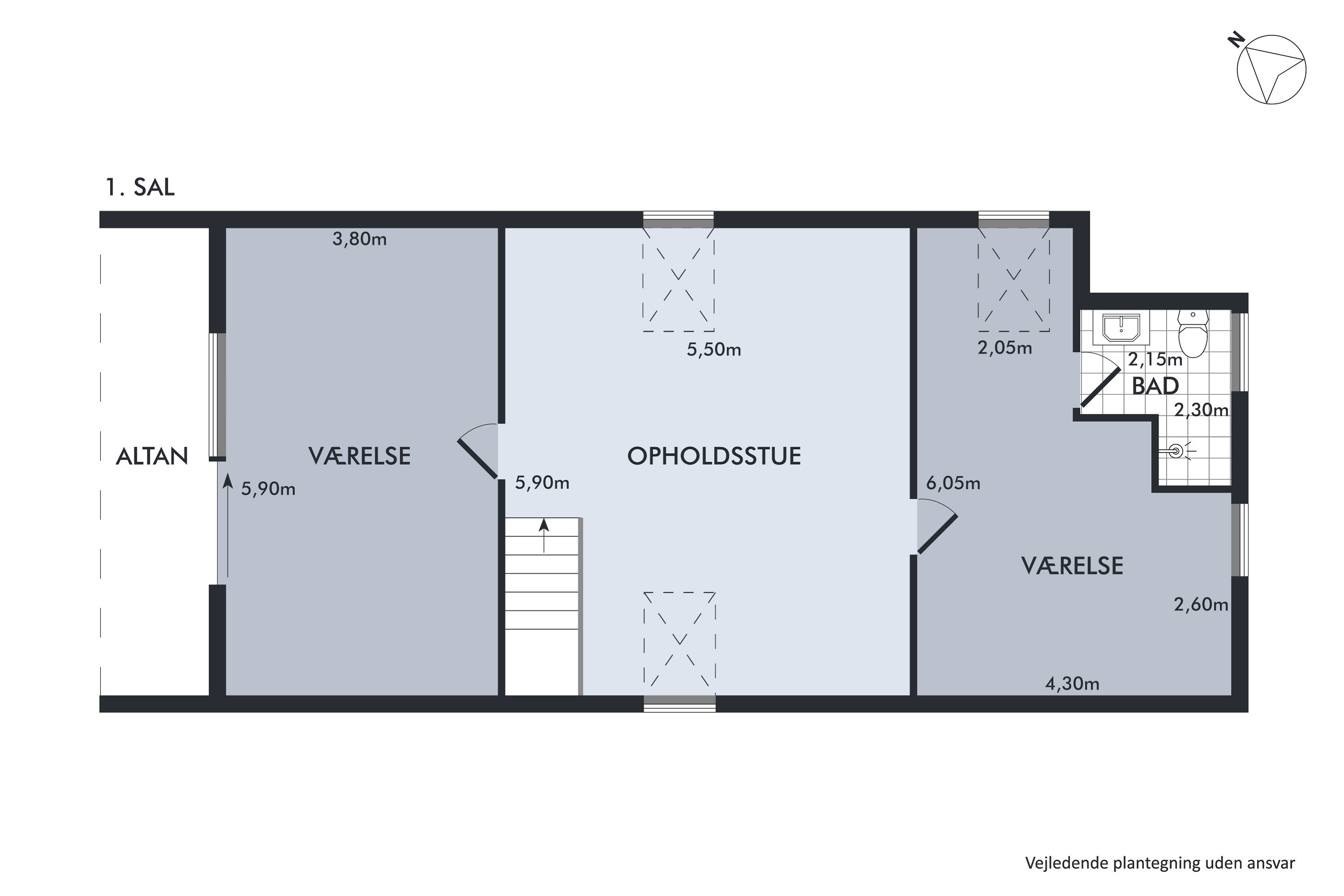 Plantegninger billede af Demstrupvej 54, 8930 Randers NØ