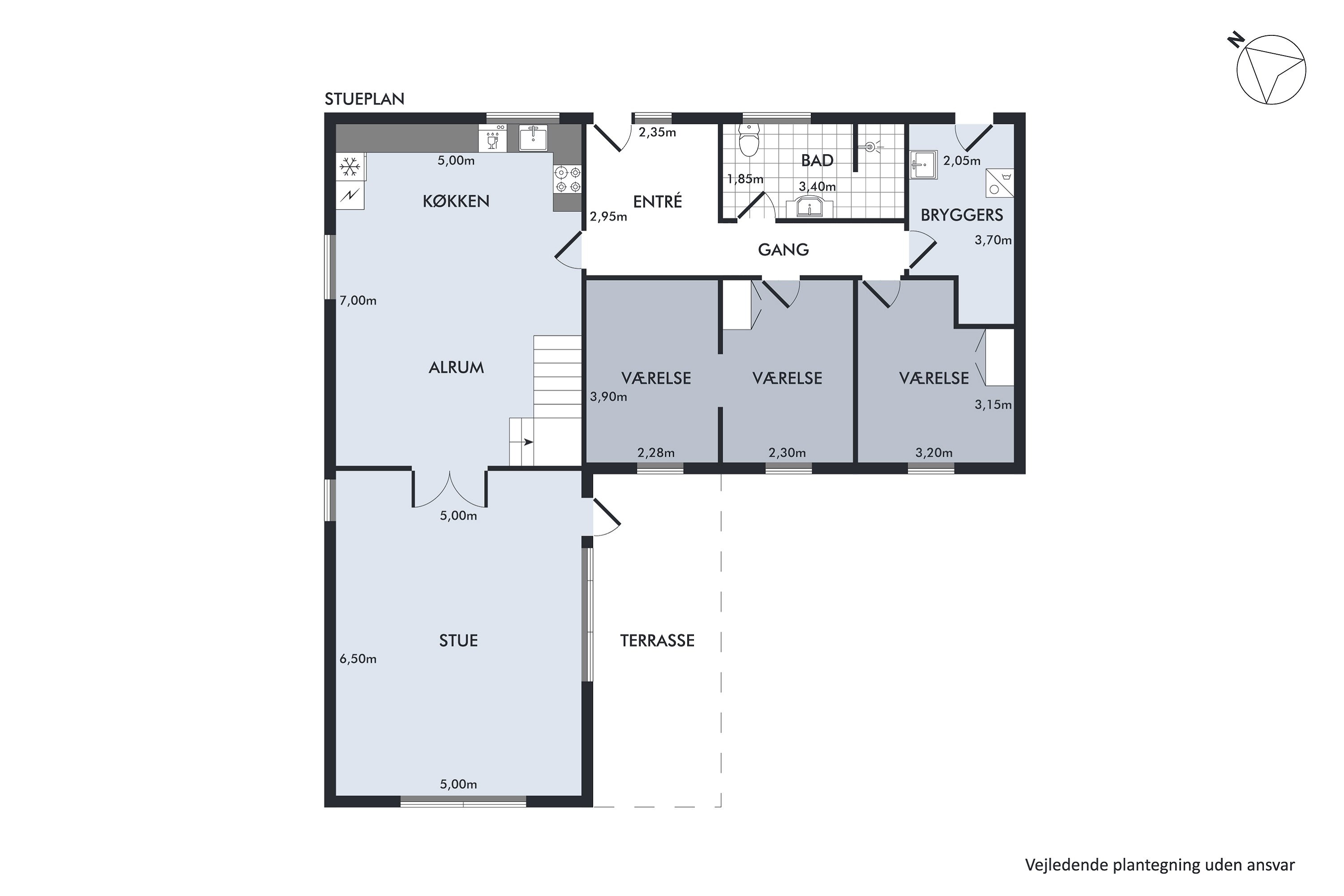 Plantegninger billede af Demstrupvej 54, 8930 Randers NØ
