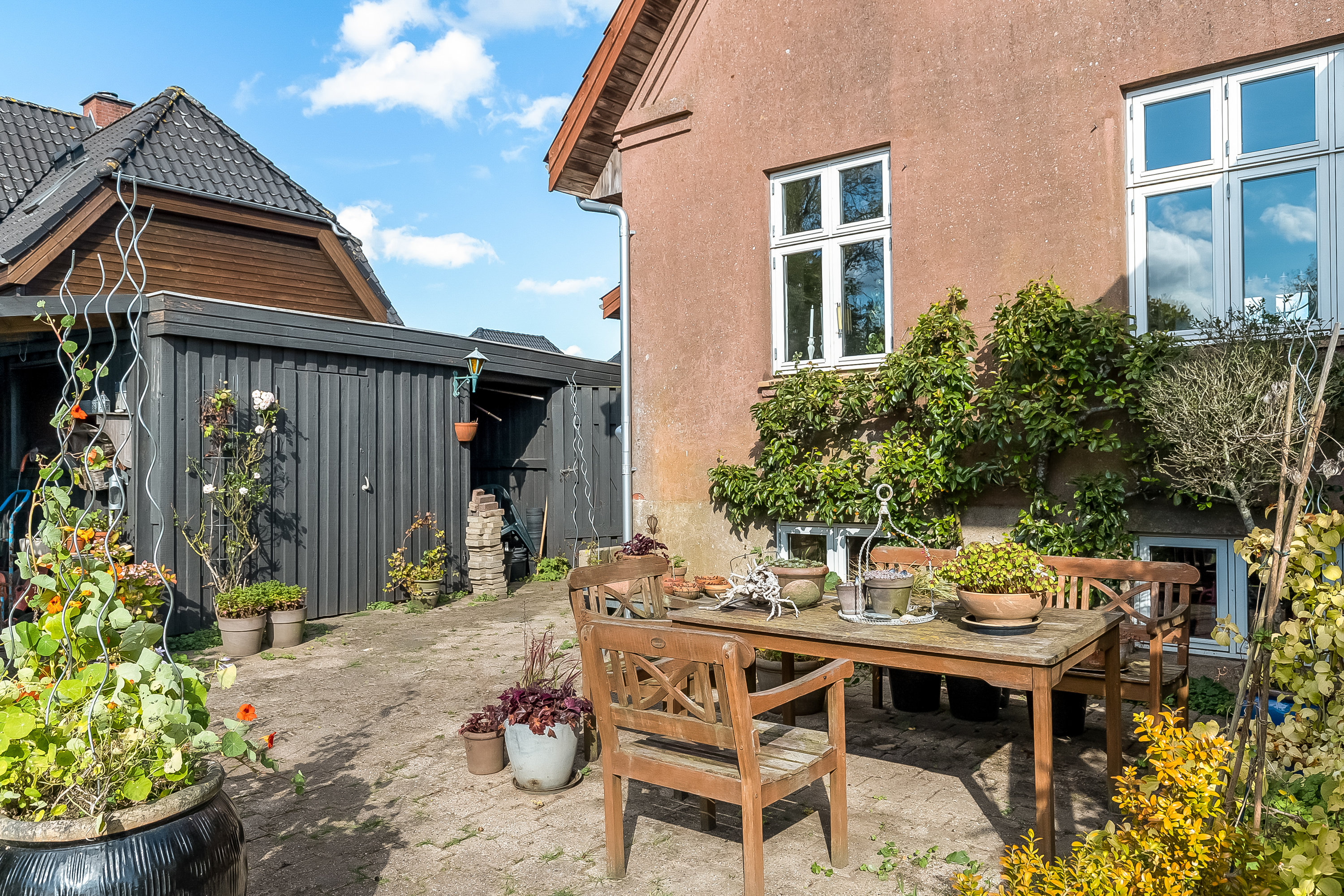 Fremhævet terrasse billede i fuldskærmstilstand. Billede af Hostrupsvej 10, 6000 Kolding