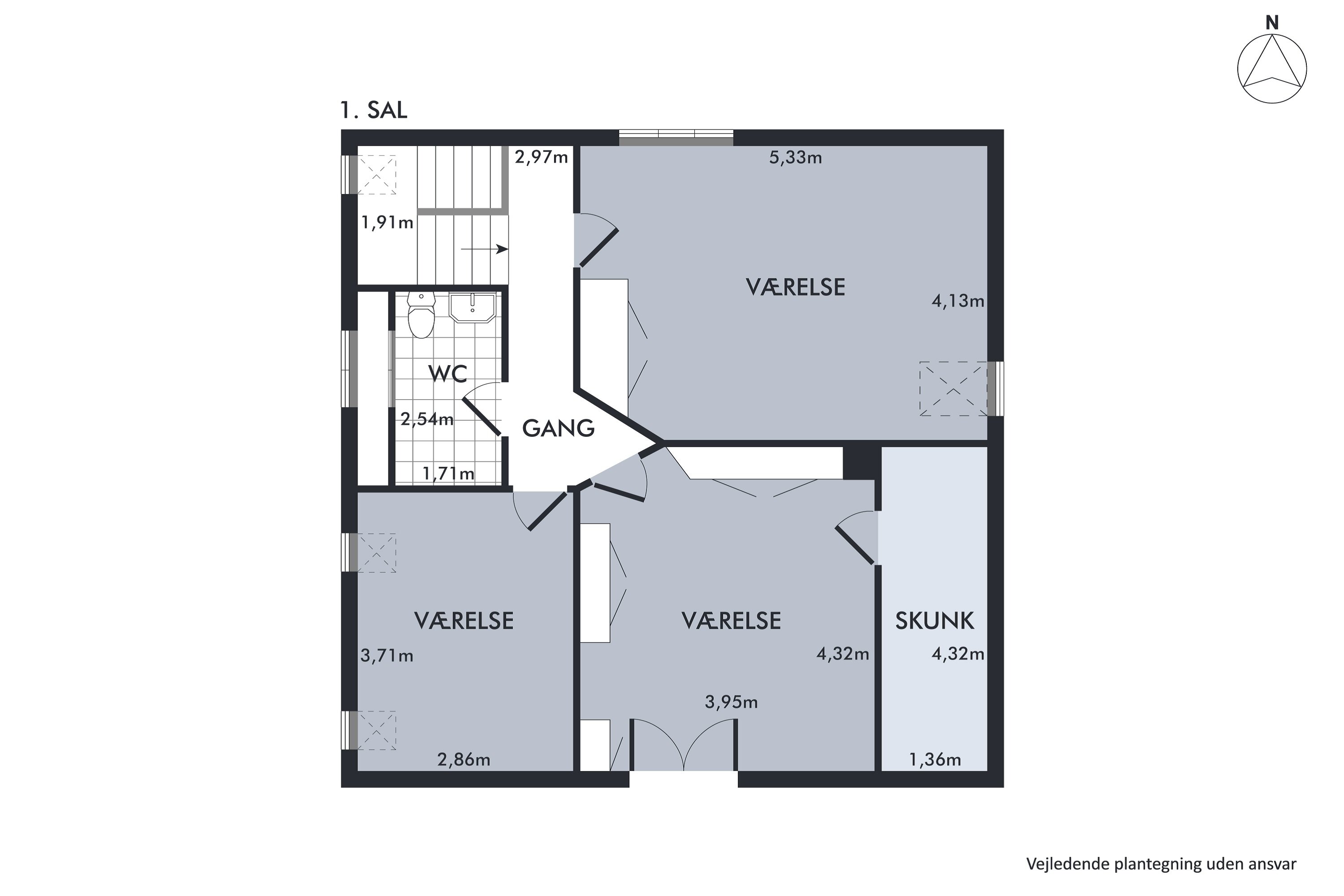 Plantegninger billede af Østerparken 28, 2630 Taastrup