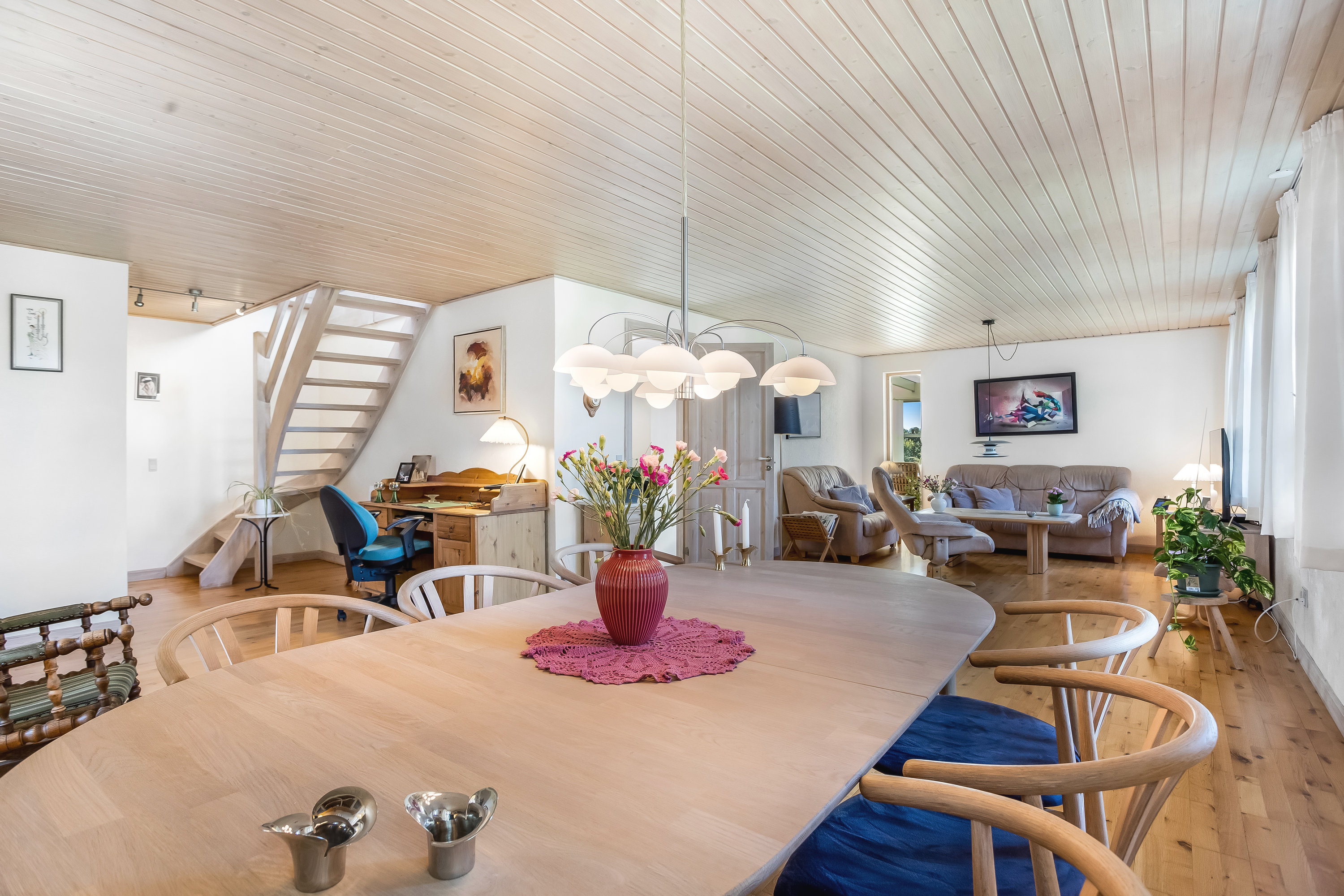 Fremhævet stue billede i fuldskærmstilstand. Billede af Sognevejen 6, Olstrup, 4895 Errindlev