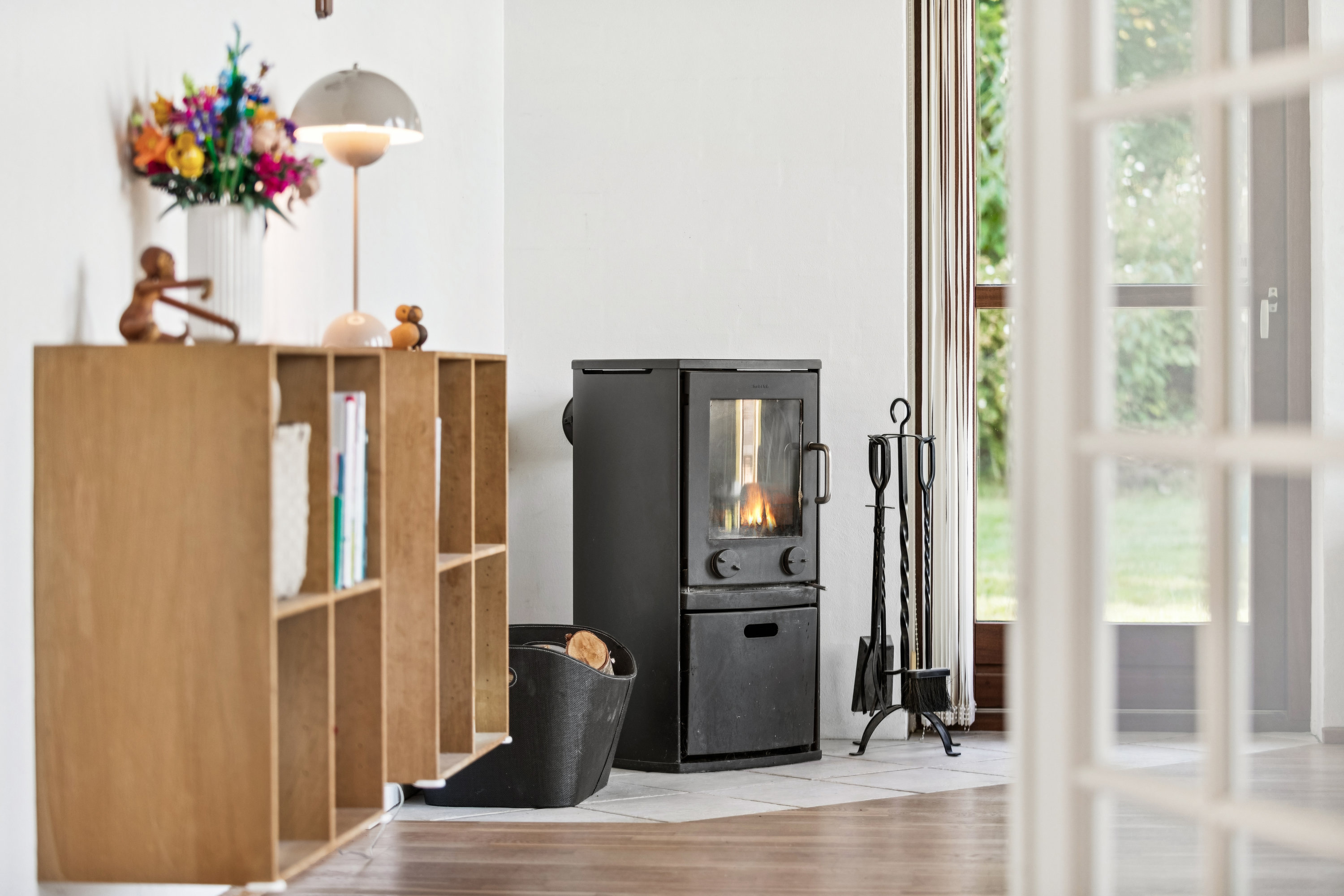 Fremhævet stue billede i fuldskærmstilstand. Billede af Skodshøj 39, Guldbæk, 9530 Støvring