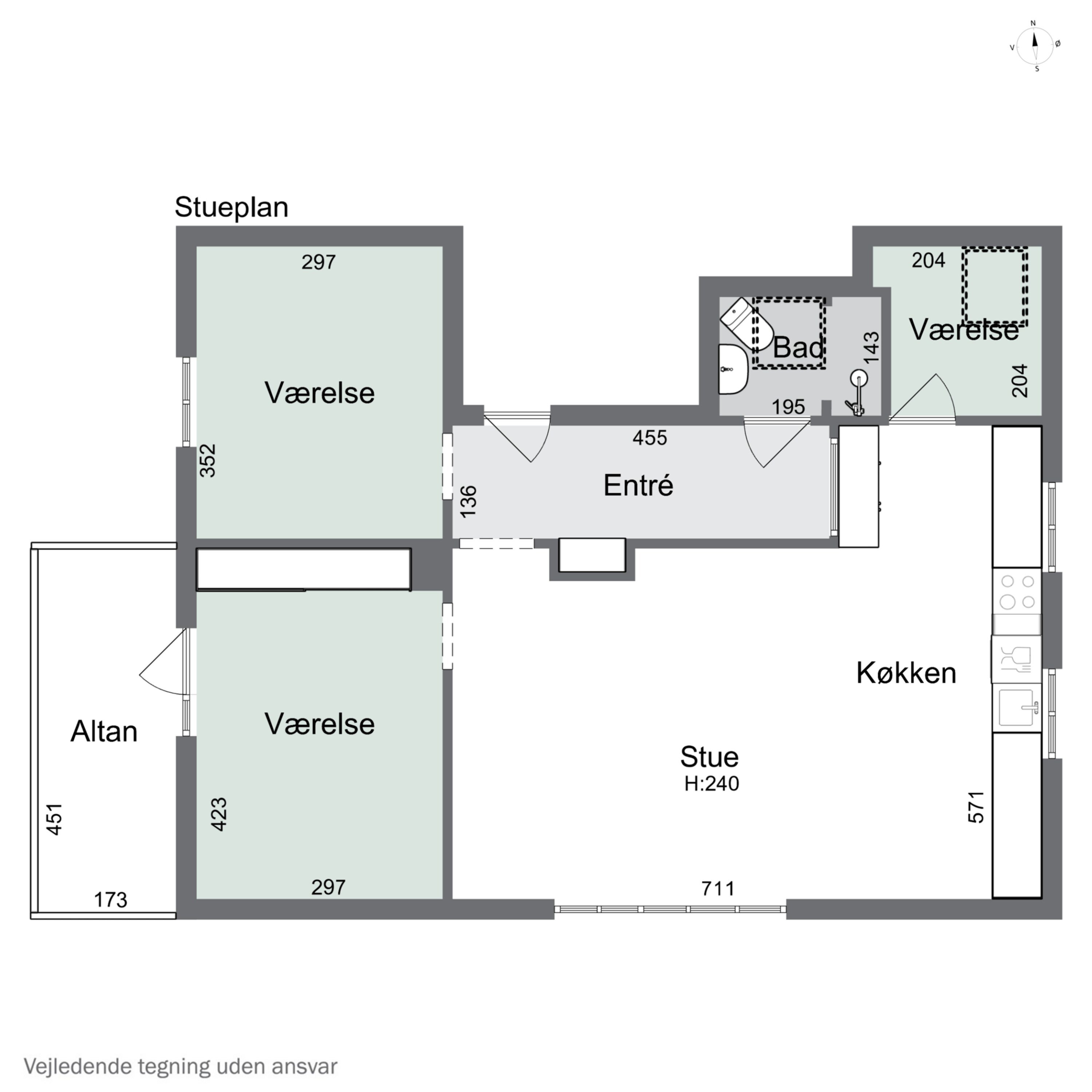 Plantegninger billede af Himmelkol 1, 1., 2610 Rødovre