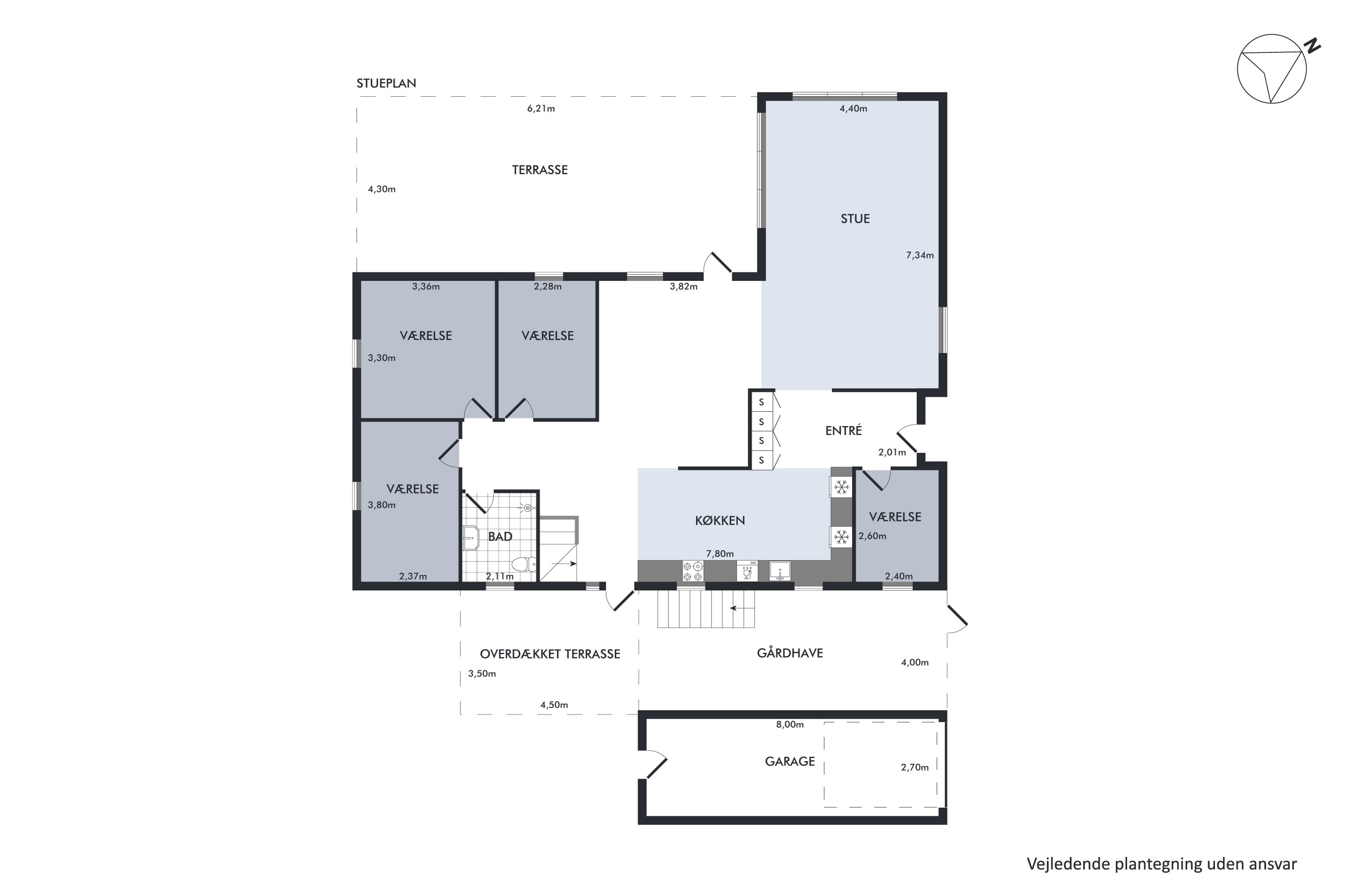 Plantegninger billede af Ingemannsvej 9, 9440 Aabybro