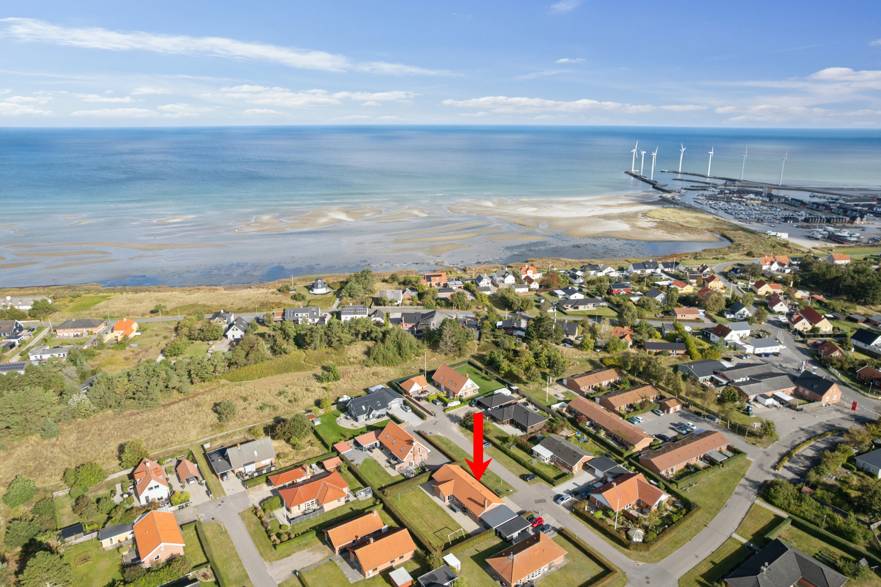 Fremhævet ejendom 1 billede i fuldskærmstilstand. Billede af Møllevangen 34, Bønnerup Strand, 8585 Glesborg