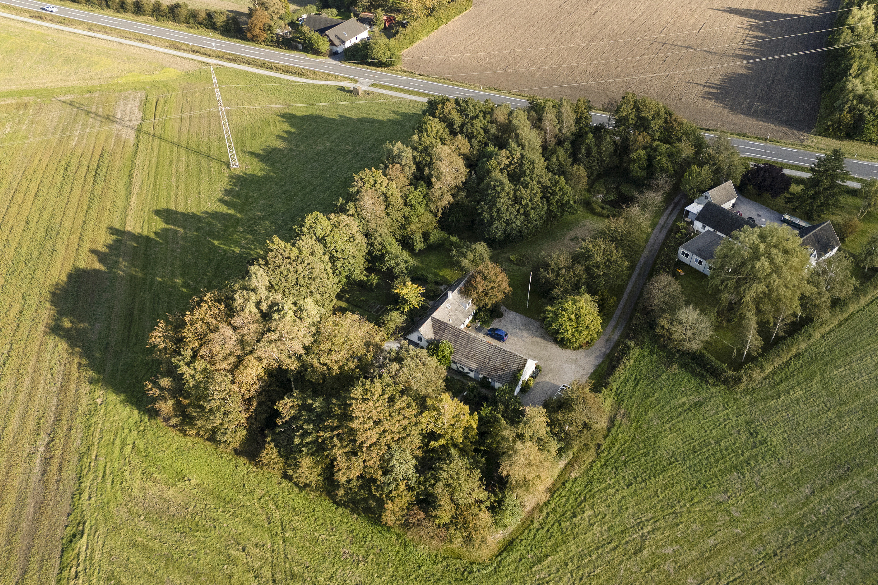 Fremhævet luftfoto billede i fuldskærmstilstand. Billede af Slagelse Landevej 141, 4241 Vemmelev