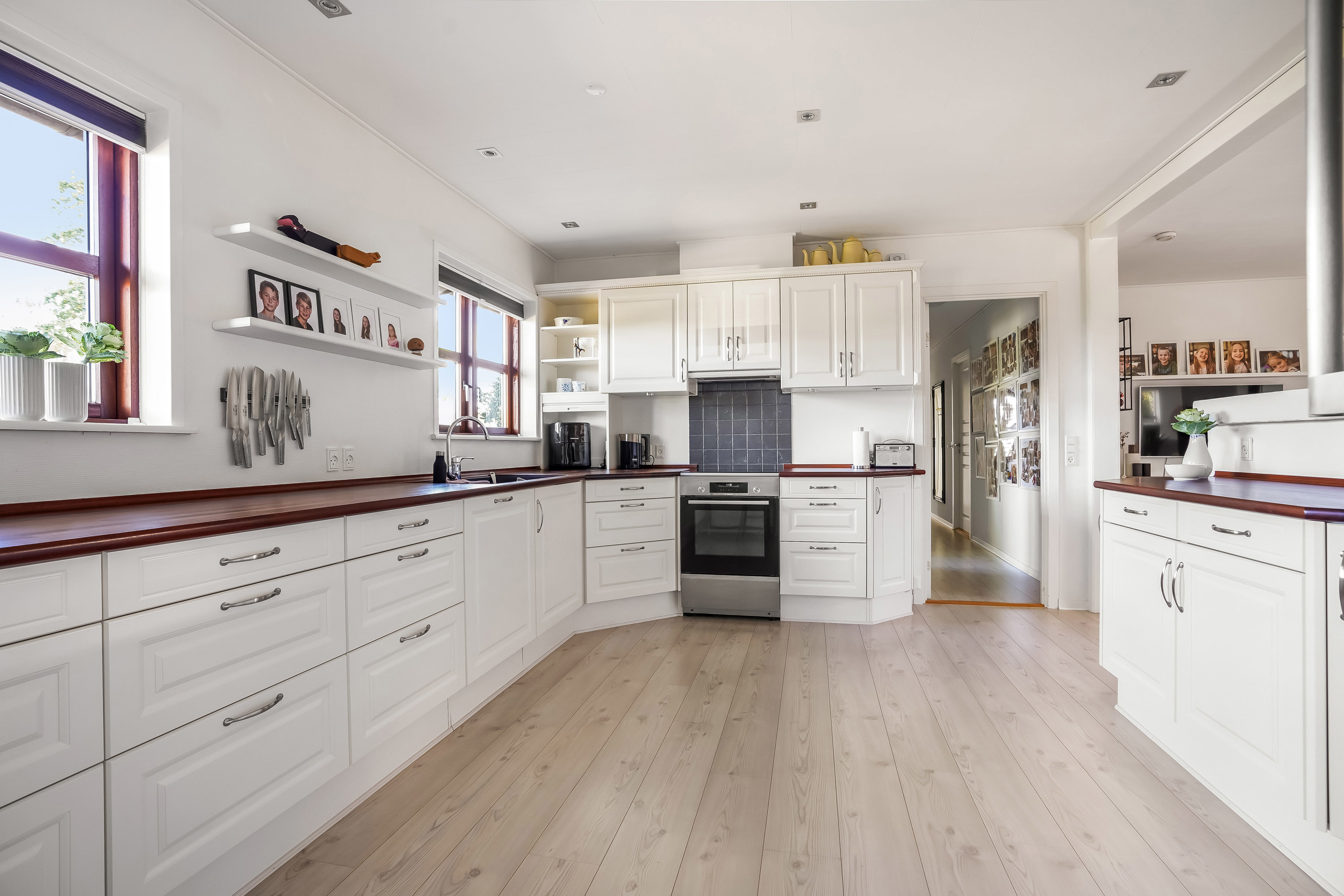 Fremhævet køkken billede i fuldskærmstilstand. Billede af Ahornvej 1, 7200 Grindsted