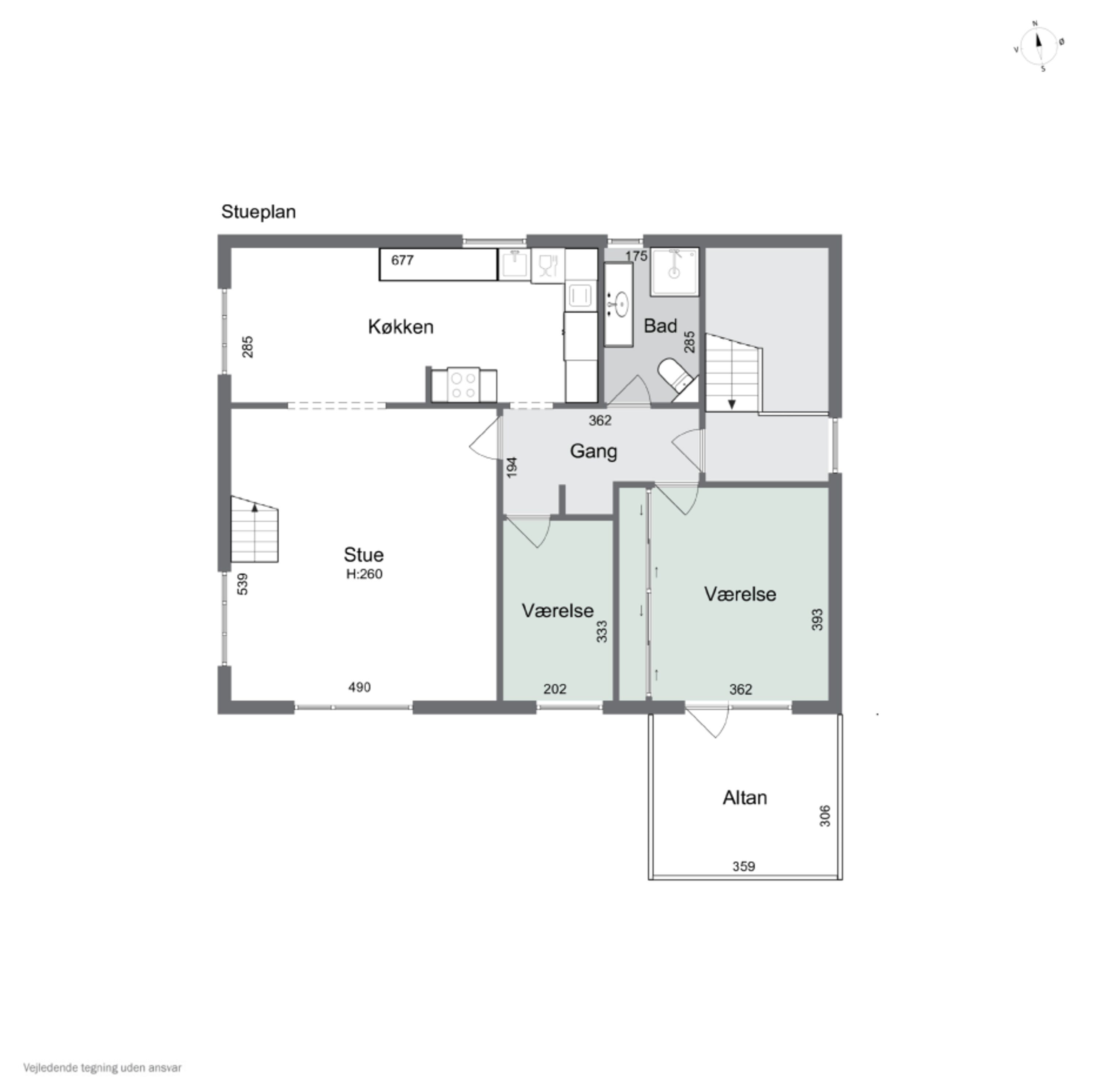 Plantegninger billede af Kampmannsgade 7, 1., 7400 Herning