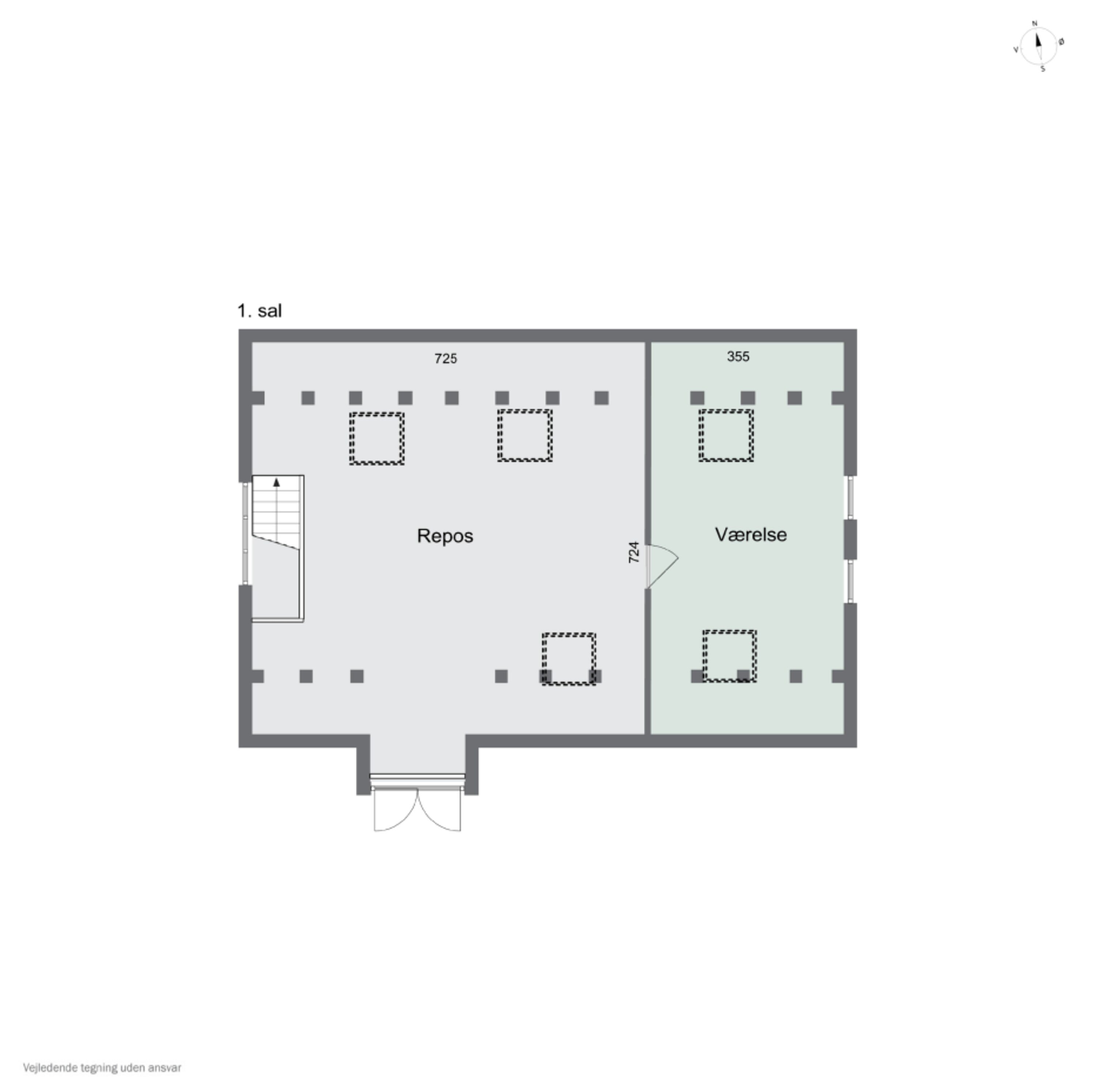 Plantegninger billede af Kampmannsgade 7, 1., 7400 Herning