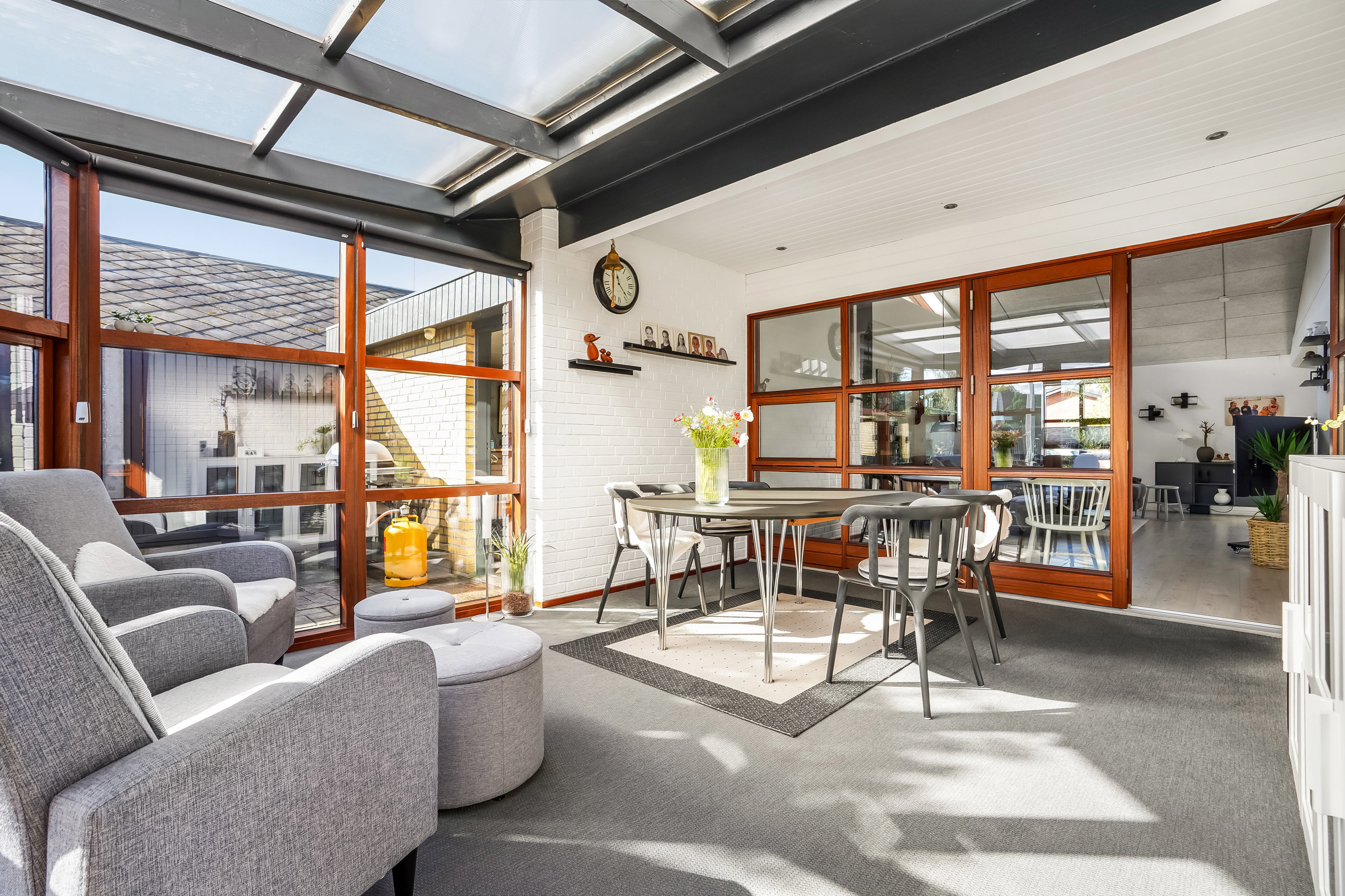 Fremhævet stue billede i fuldskærmstilstand. Billede af Ahornvej 1, 7200 Grindsted