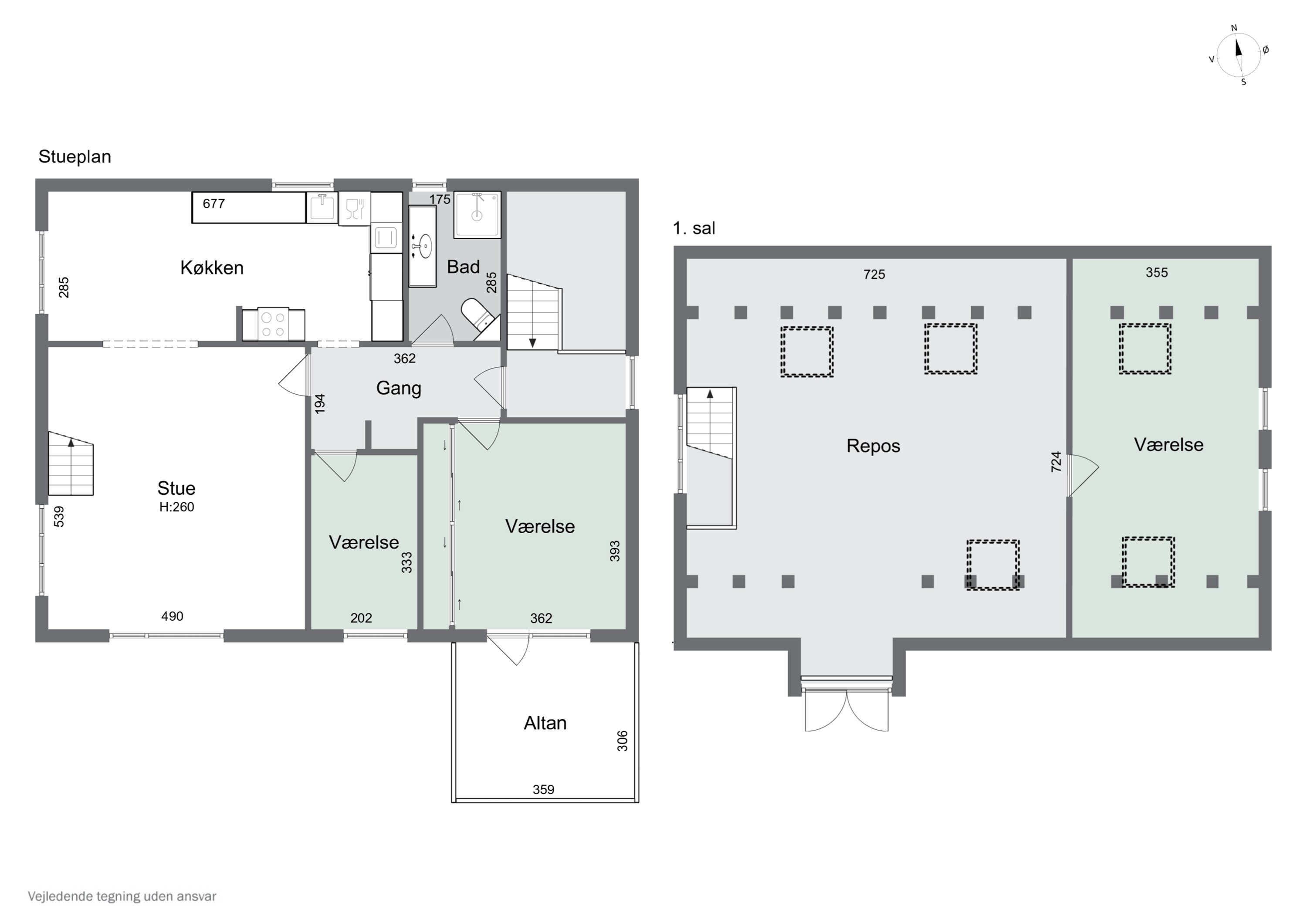 Plantegninger billede af Kampmannsgade 7, 1., 7400 Herning