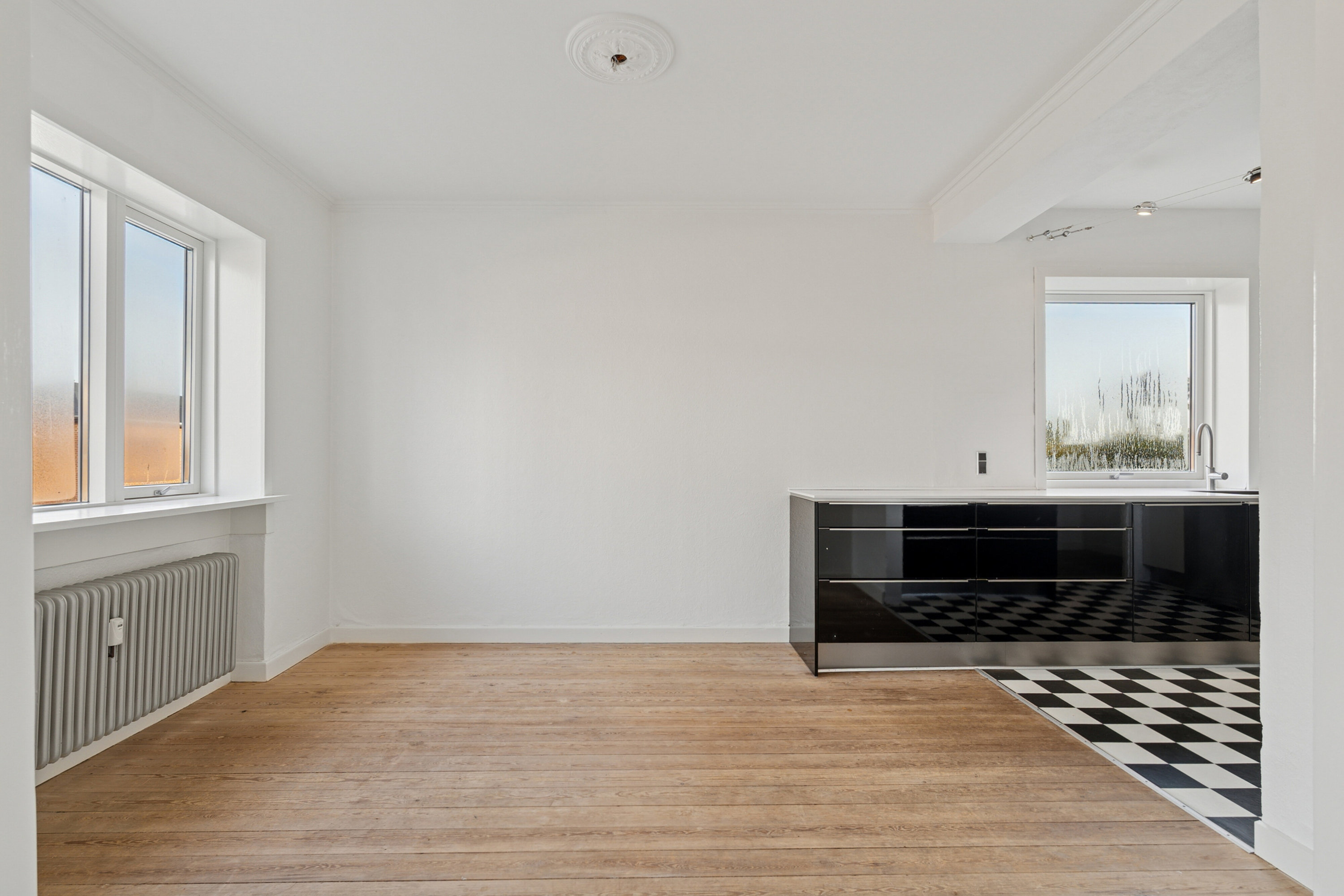 Fremhævet indendørs billede i fuldskærmstilstand. Billede af Kampmannsgade 7, 1., 7400 Herning