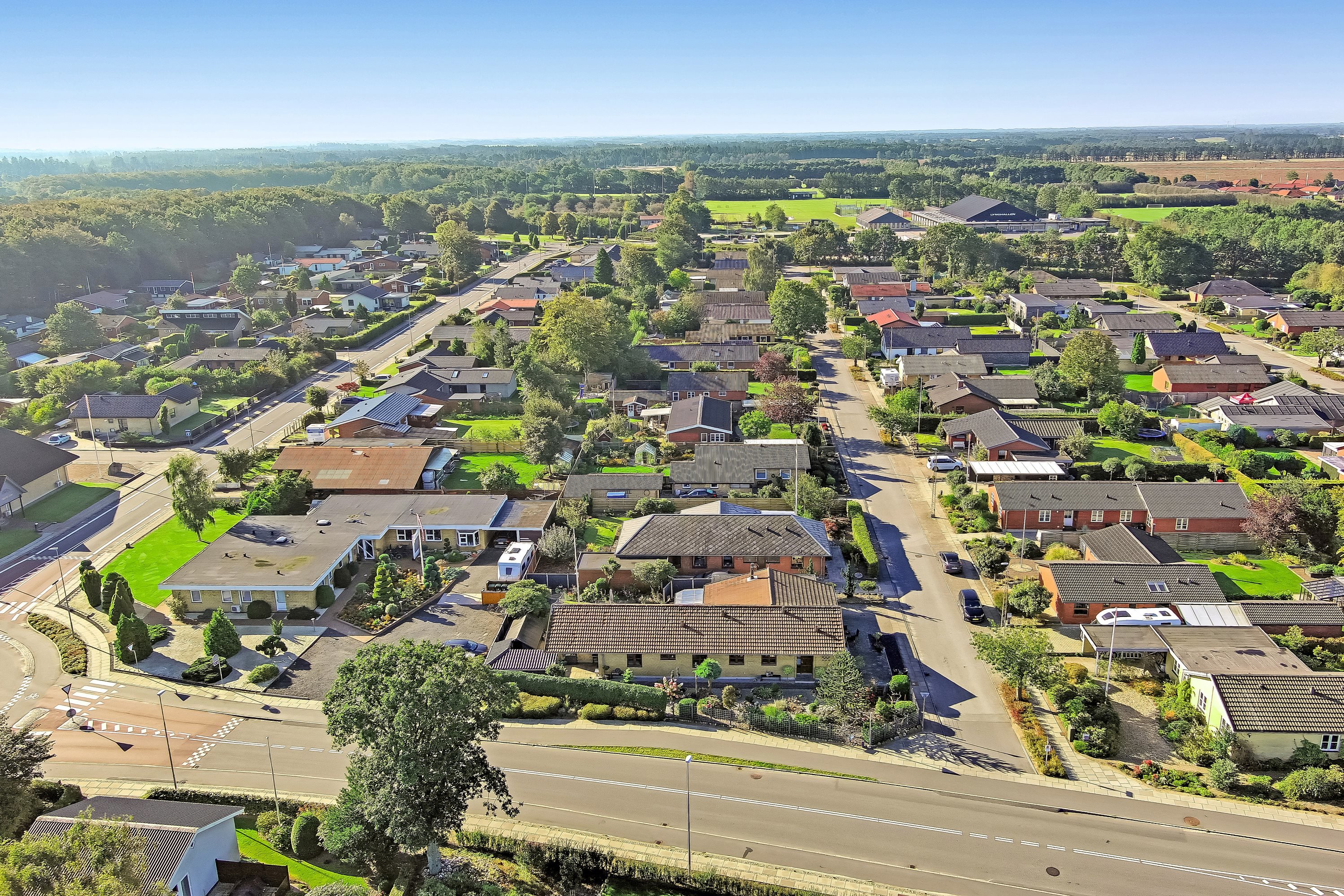 Fremhævet  billede i fuldskærmstilstand. Billede af Ahornvej 1, 7200 Grindsted