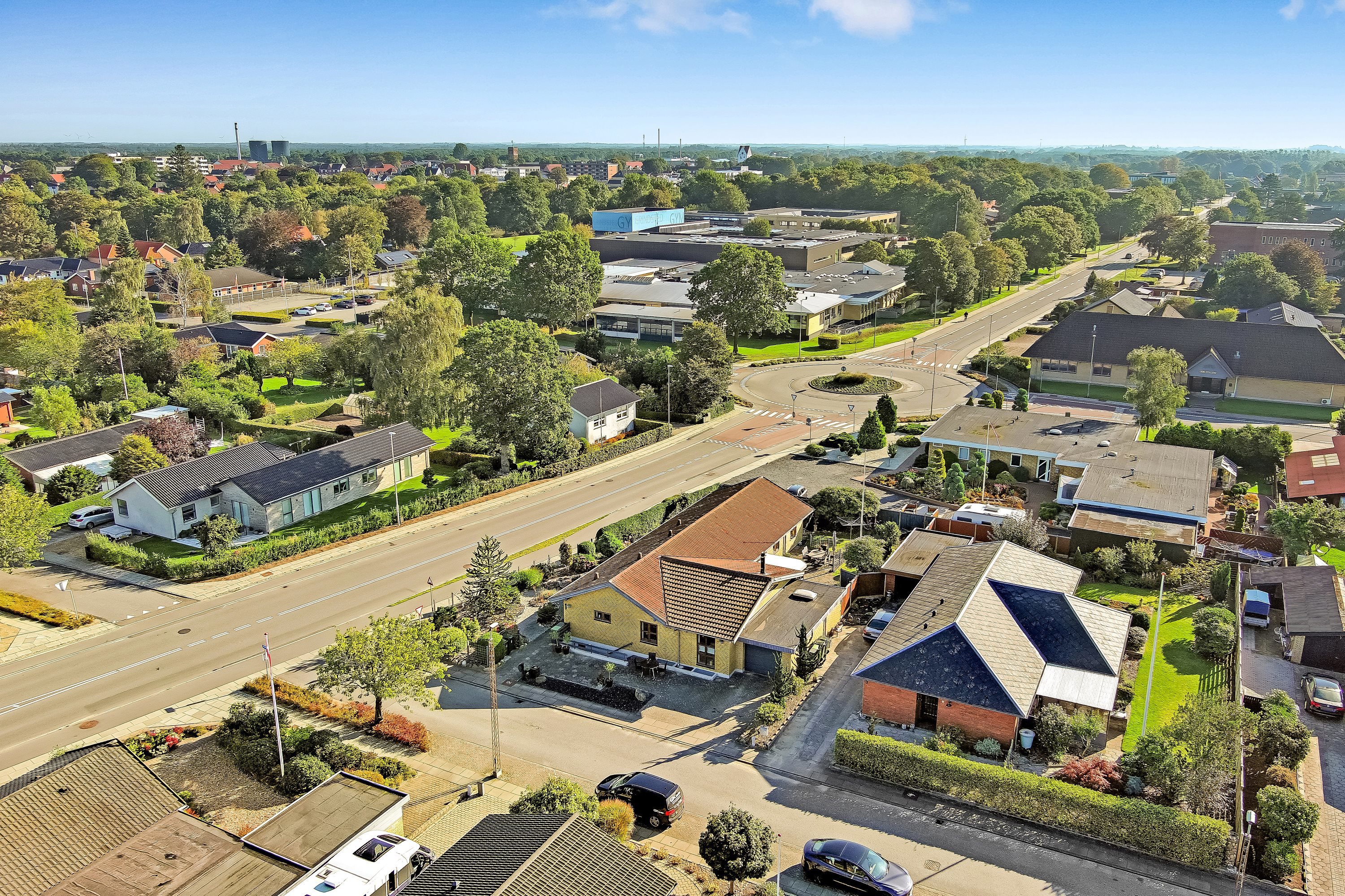 Fremhævet  billede i fuldskærmstilstand. Billede af Ahornvej 1, 7200 Grindsted