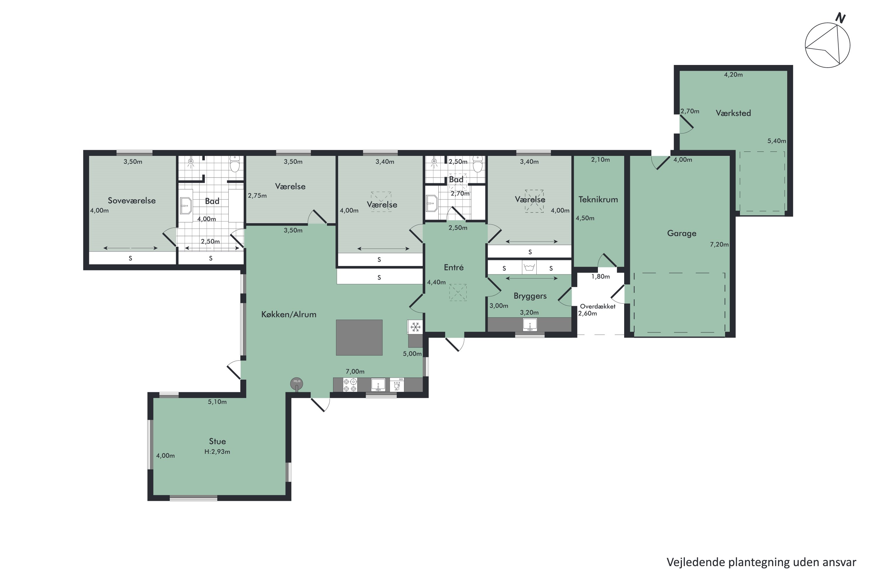 Plantegninger billede af Hostrupkrogen 26, 9500 Hobro