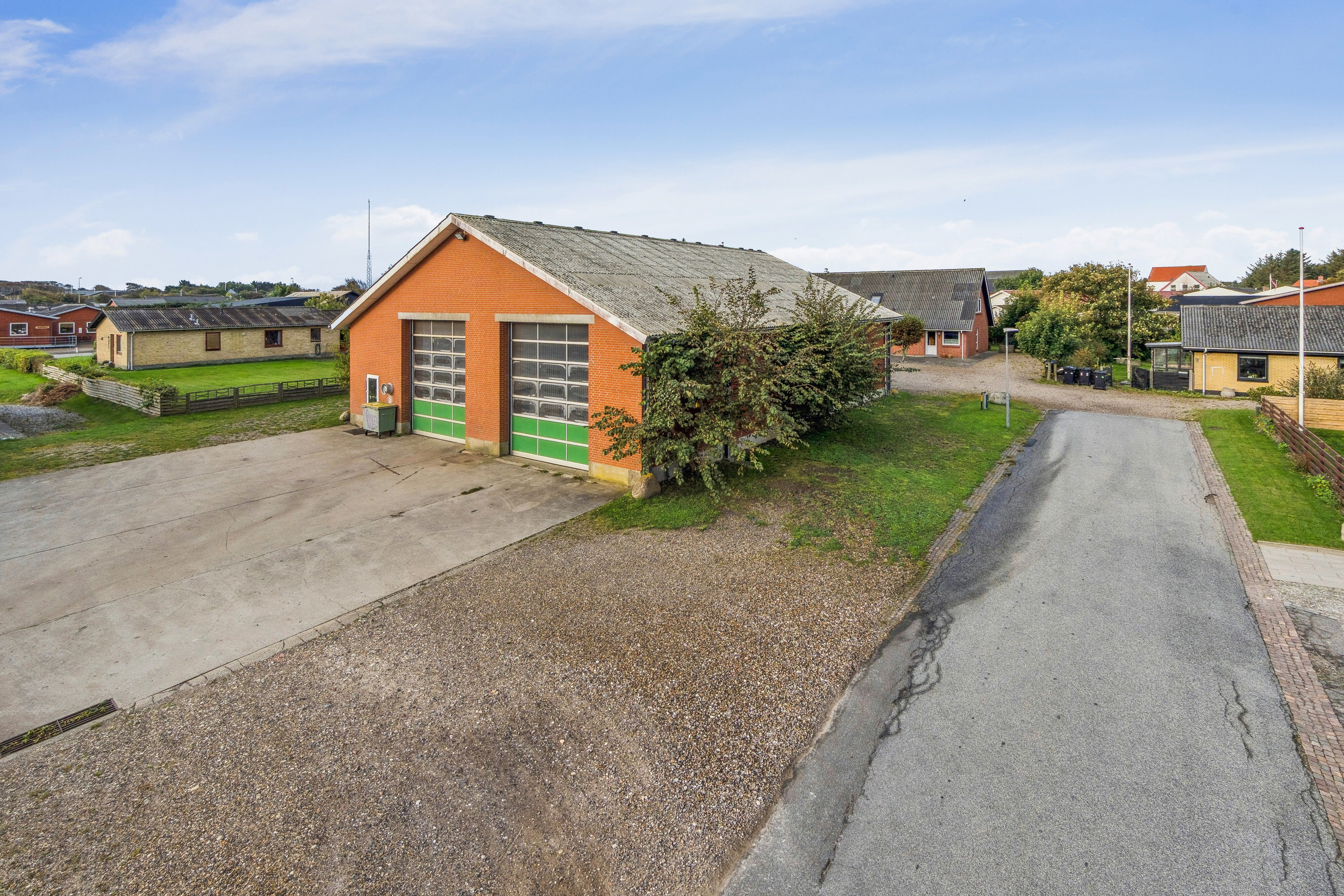 Fremhævet set fra vejen billede i fuldskærmstilstand. Billede af Glaspustervej 7, 7730 Hanstholm