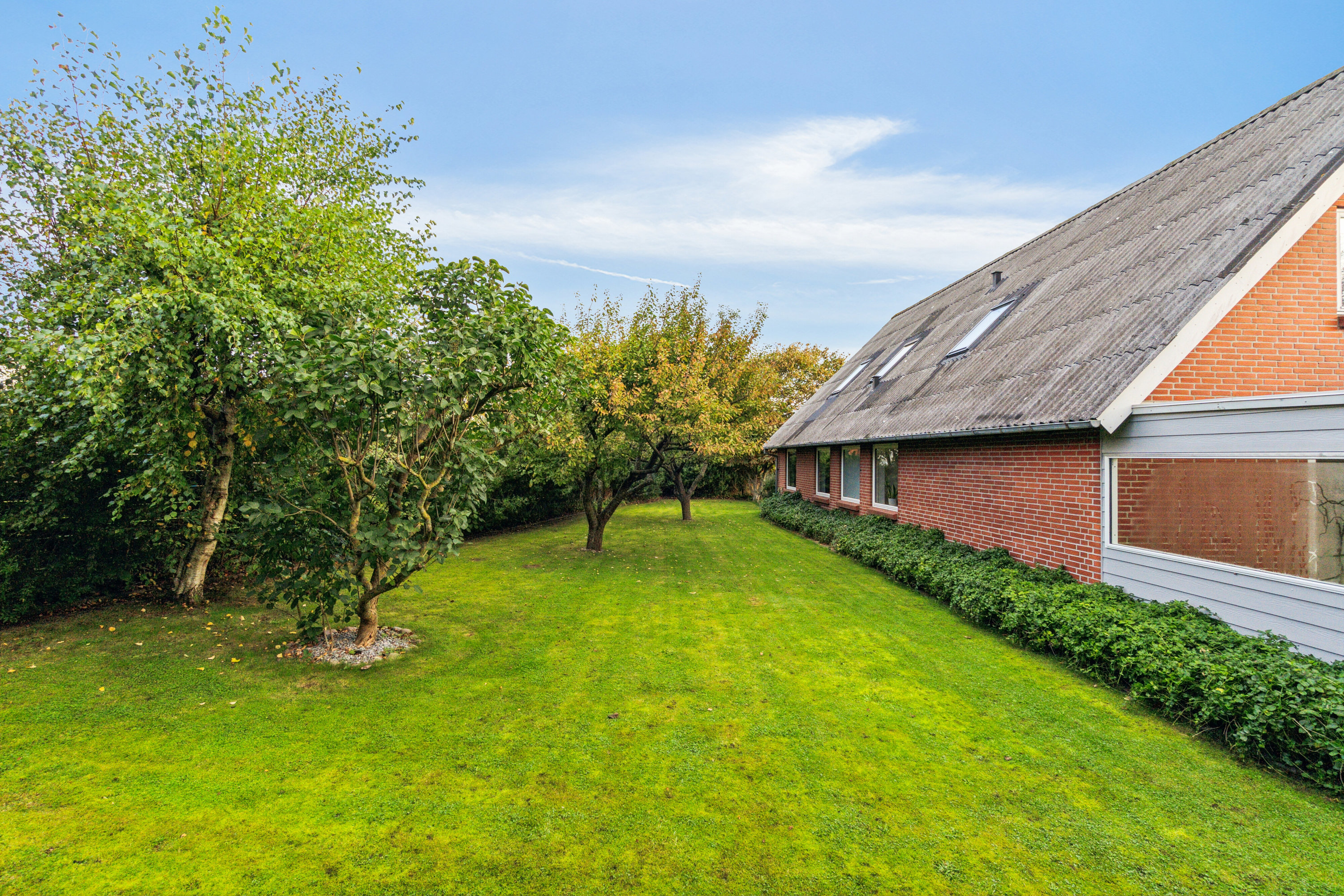 Fremhævet set fra haven billede i fuldskærmstilstand. Billede af Glaspustervej 7, 7730 Hanstholm