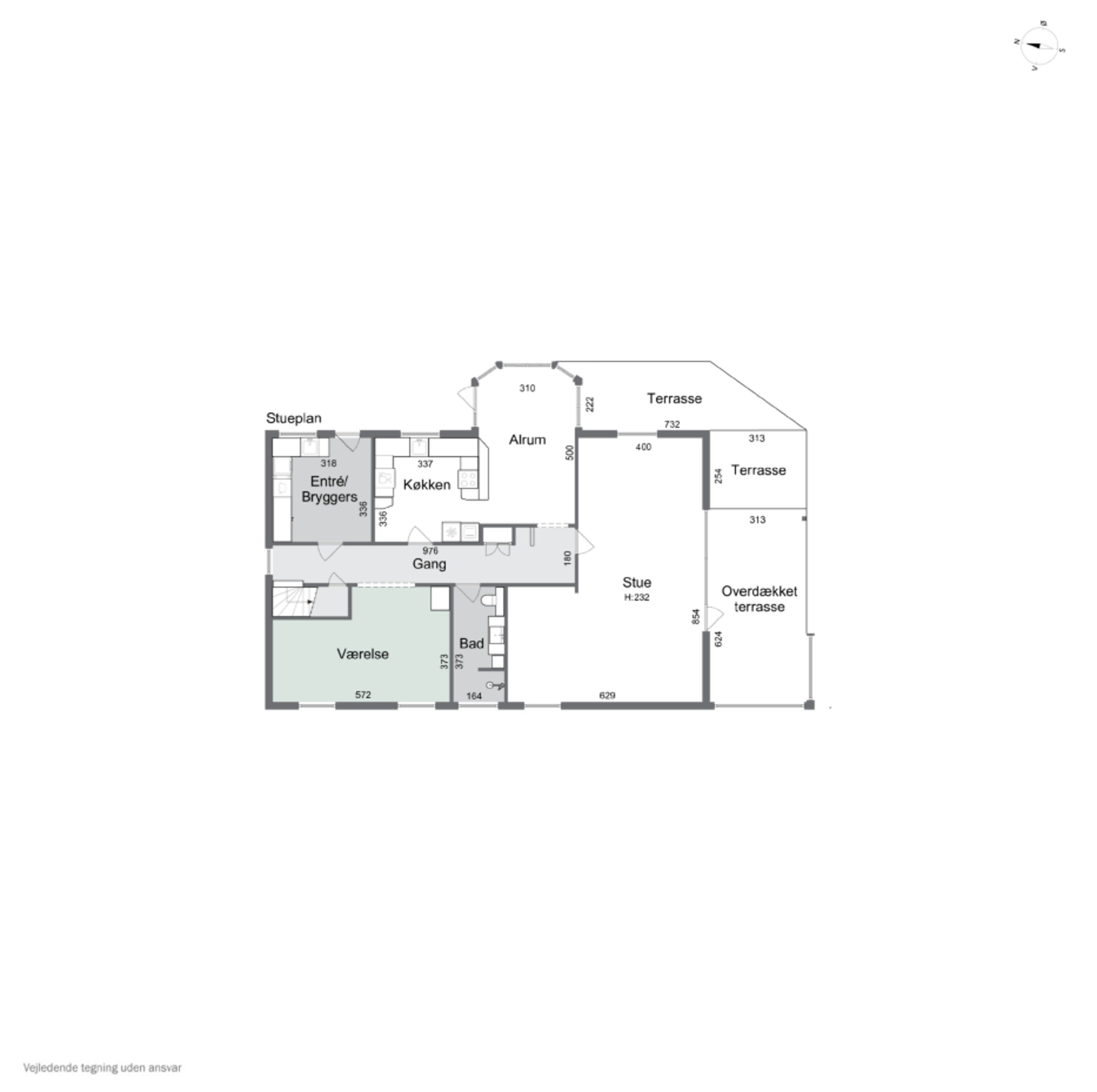 Plantegninger billede af Glaspustervej 7, 7730 Hanstholm