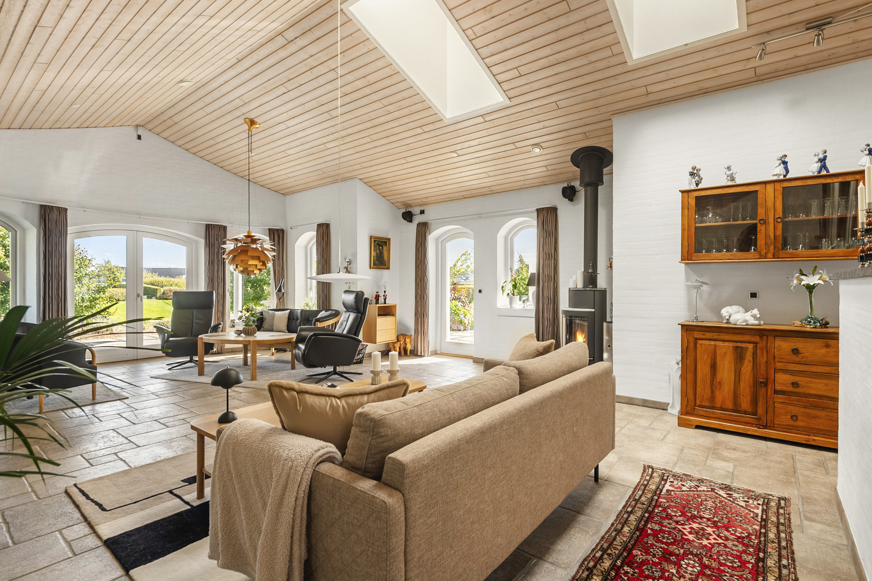 Fremhævet stue billede i fuldskærmstilstand. Billede af Bjerget 20, 6800 Varde