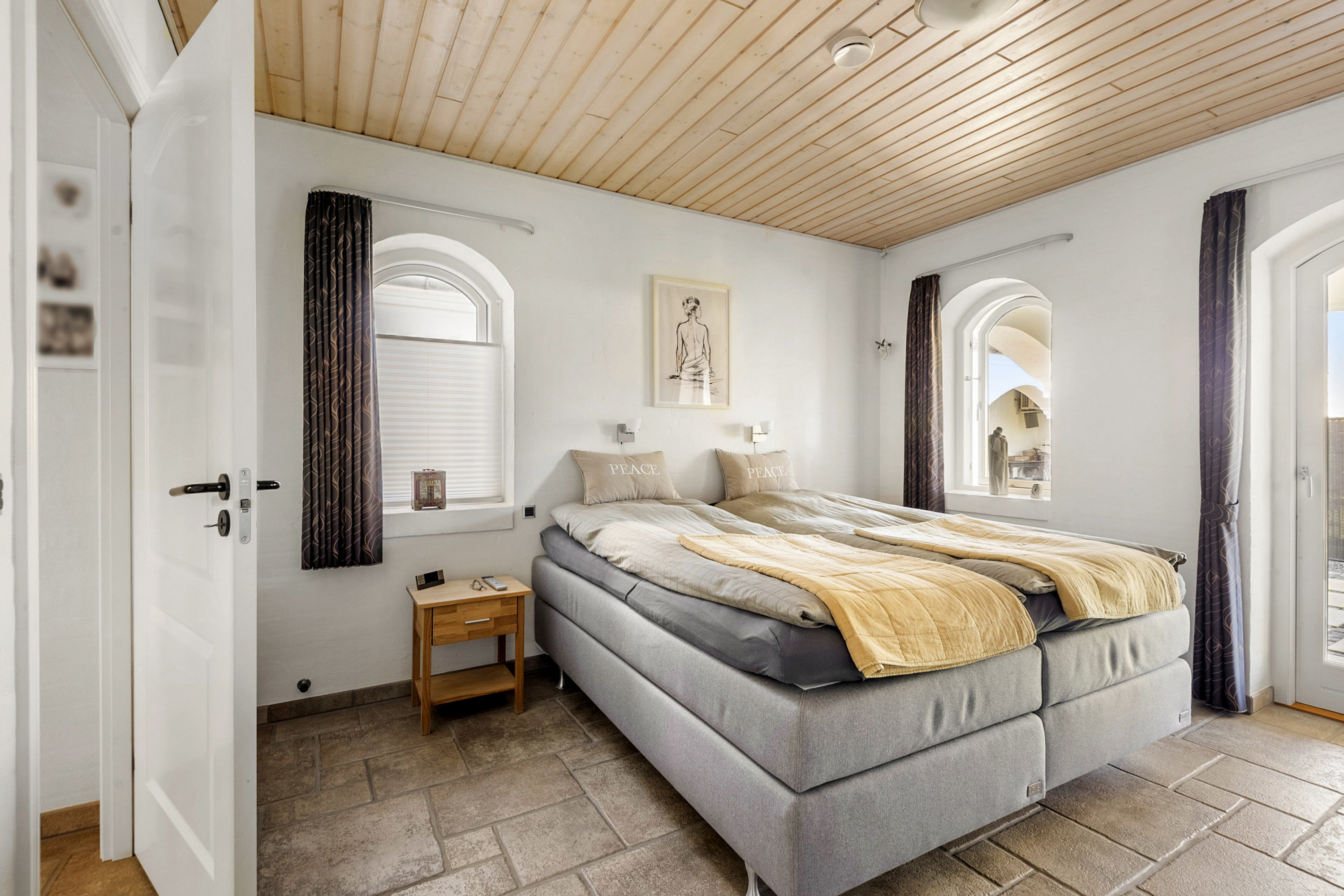 Fremhævet soveværelse billede i fuldskærmstilstand. Billede af Bjerget 20, 6800 Varde