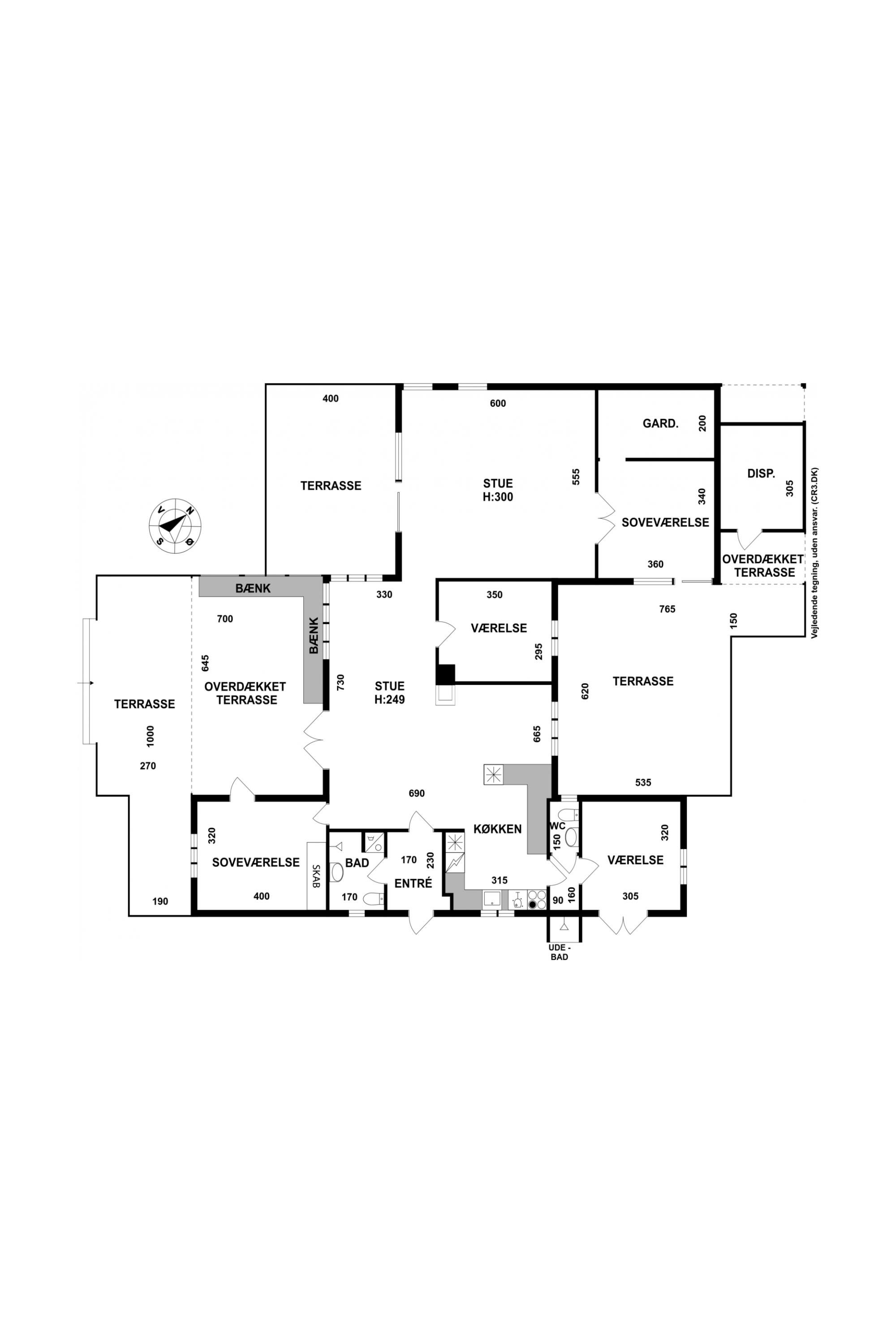 Plantegninger billede af Kildevænget 6, Kildekrog, 3100 Hornbæk