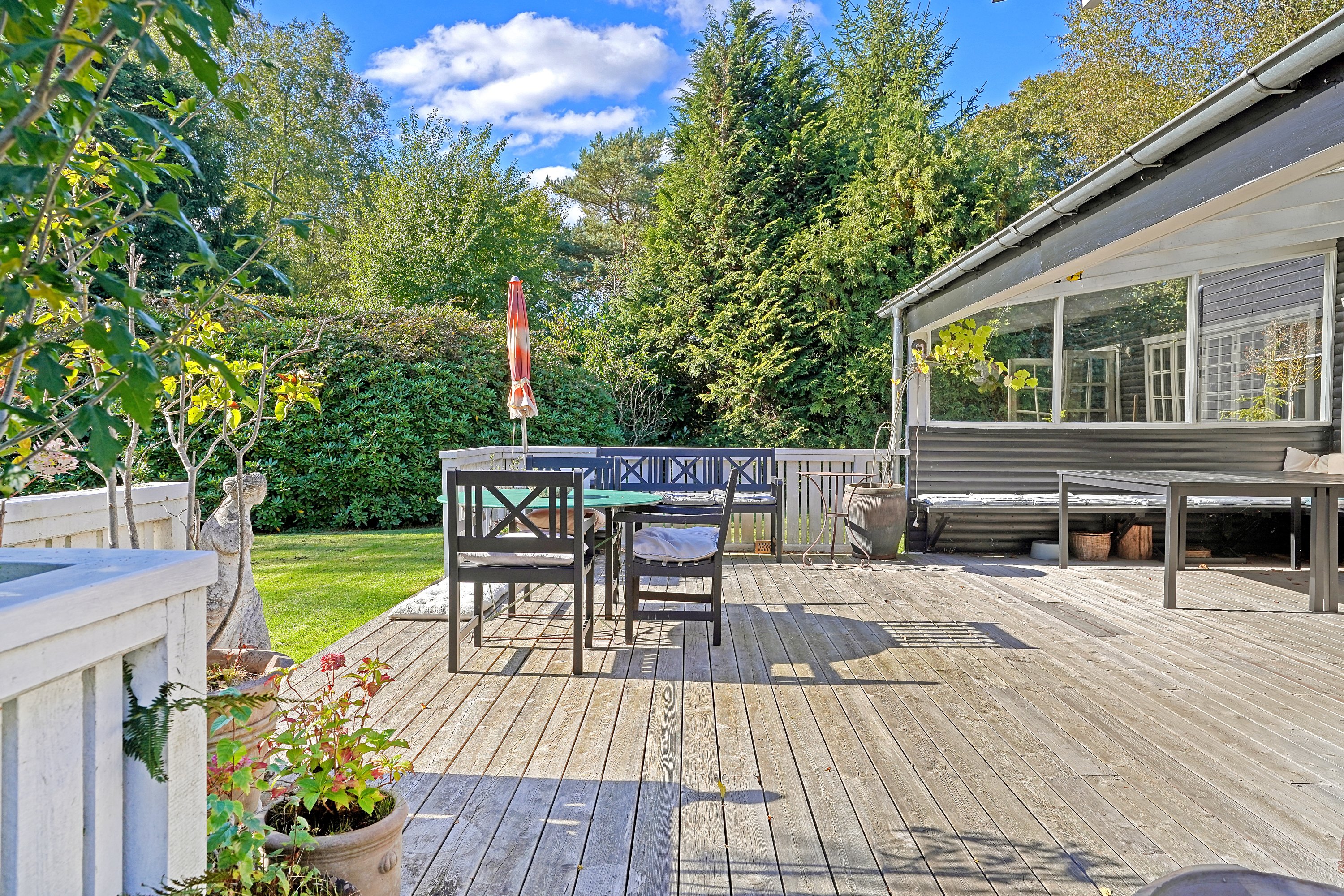 Fremhævet have billede i fuldskærmstilstand. Billede af Kildevænget 6, Kildekrog, 3100 Hornbæk