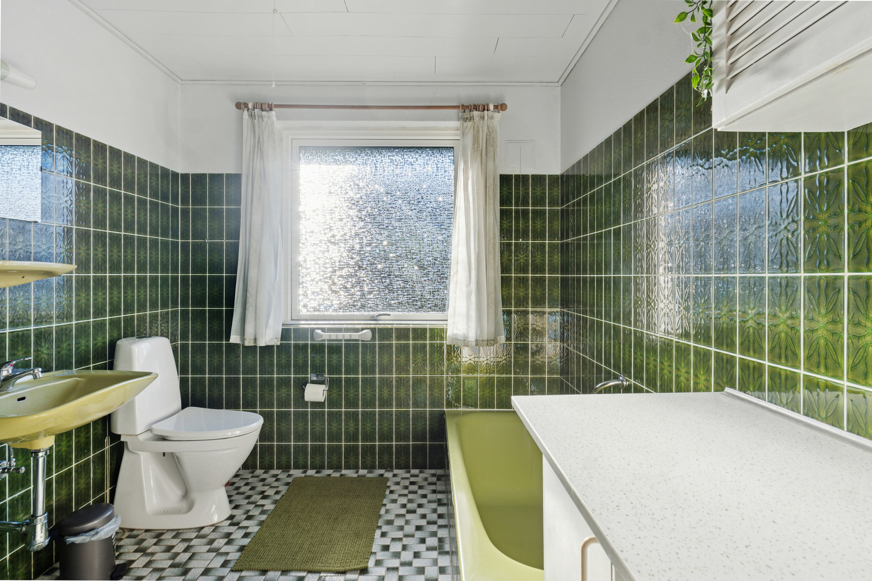 Fremhævet badeværelse billede i fuldskærmstilstand. Billede af Egevej 11, Tullebølle, 5953 Tranekær